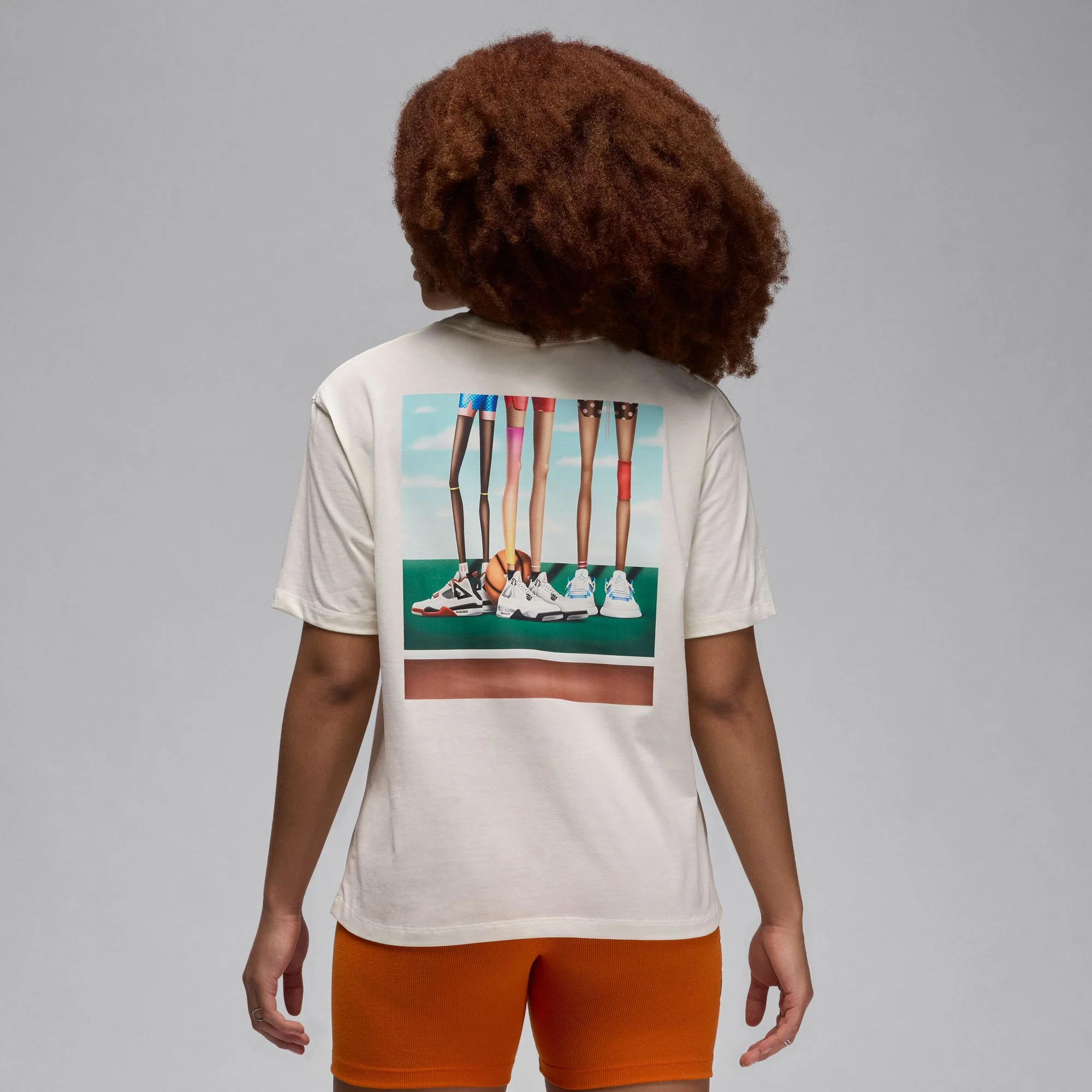Air Jordan Womens Artist Series by Darien Birks Tee - Image 2
