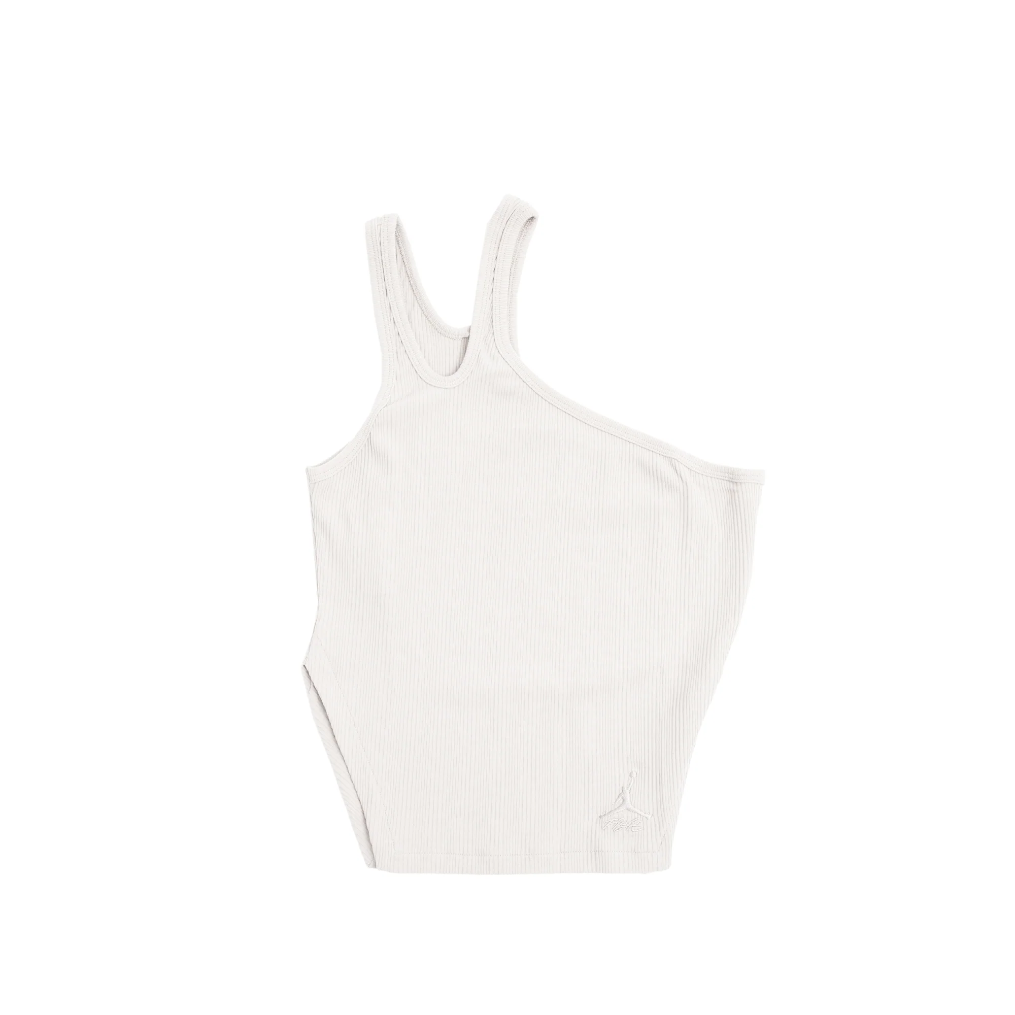 Air Jordan Womens Asymmetrical Ribbed Tank Top