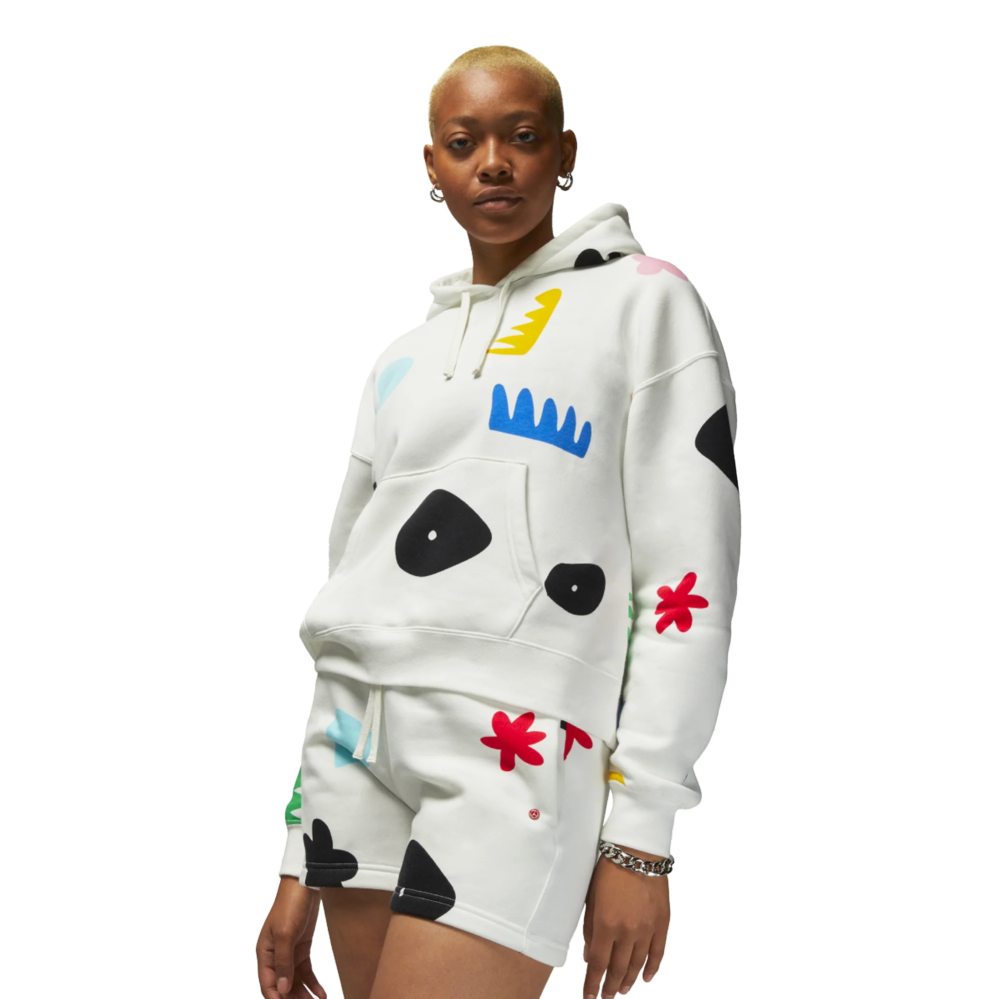 Air Jordan Artist Series by Mia Lee Womens Fleece Hoodie - Image 2