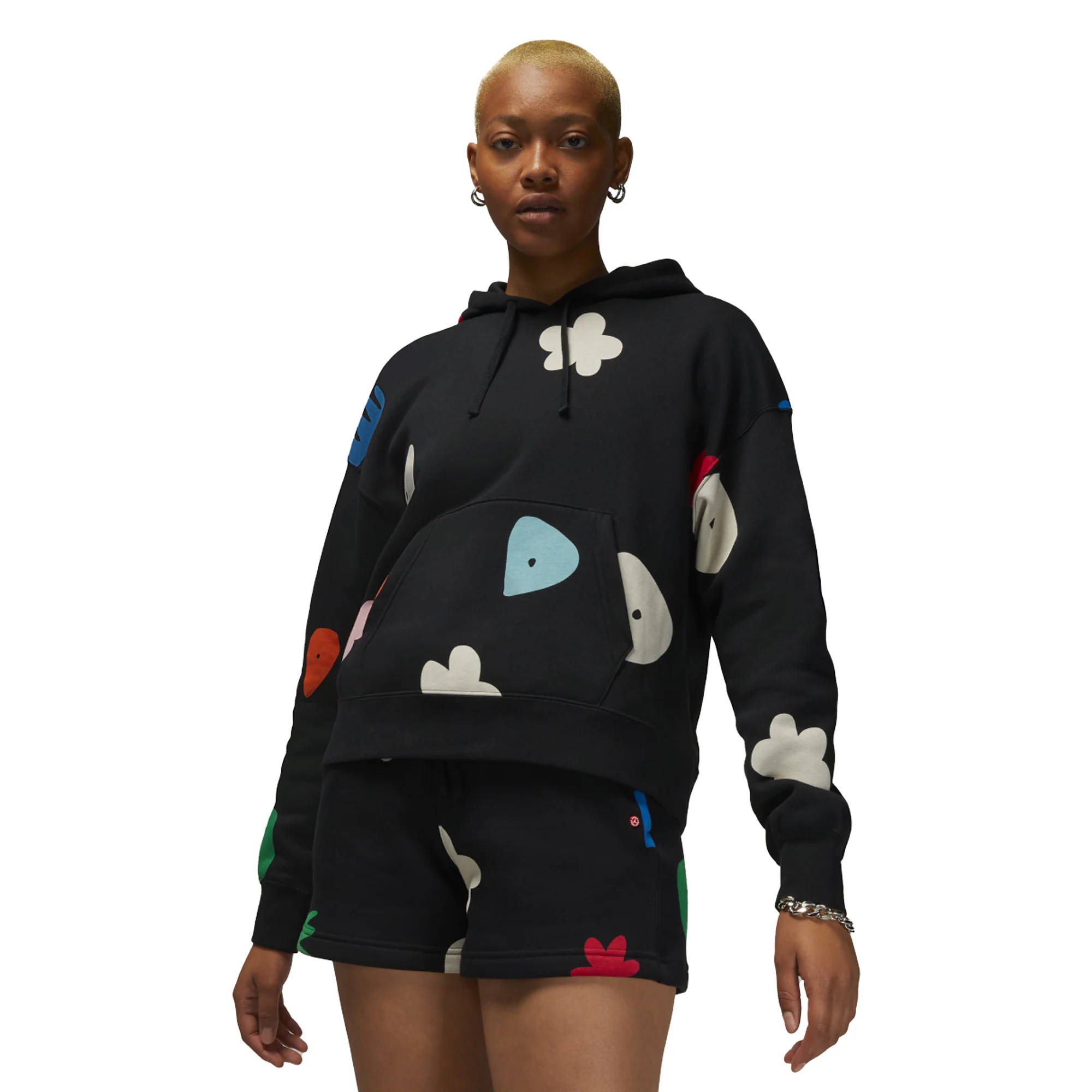 Air Jordan Artist Series by Mia Lee Womens Fleece Hoodie - Image 2