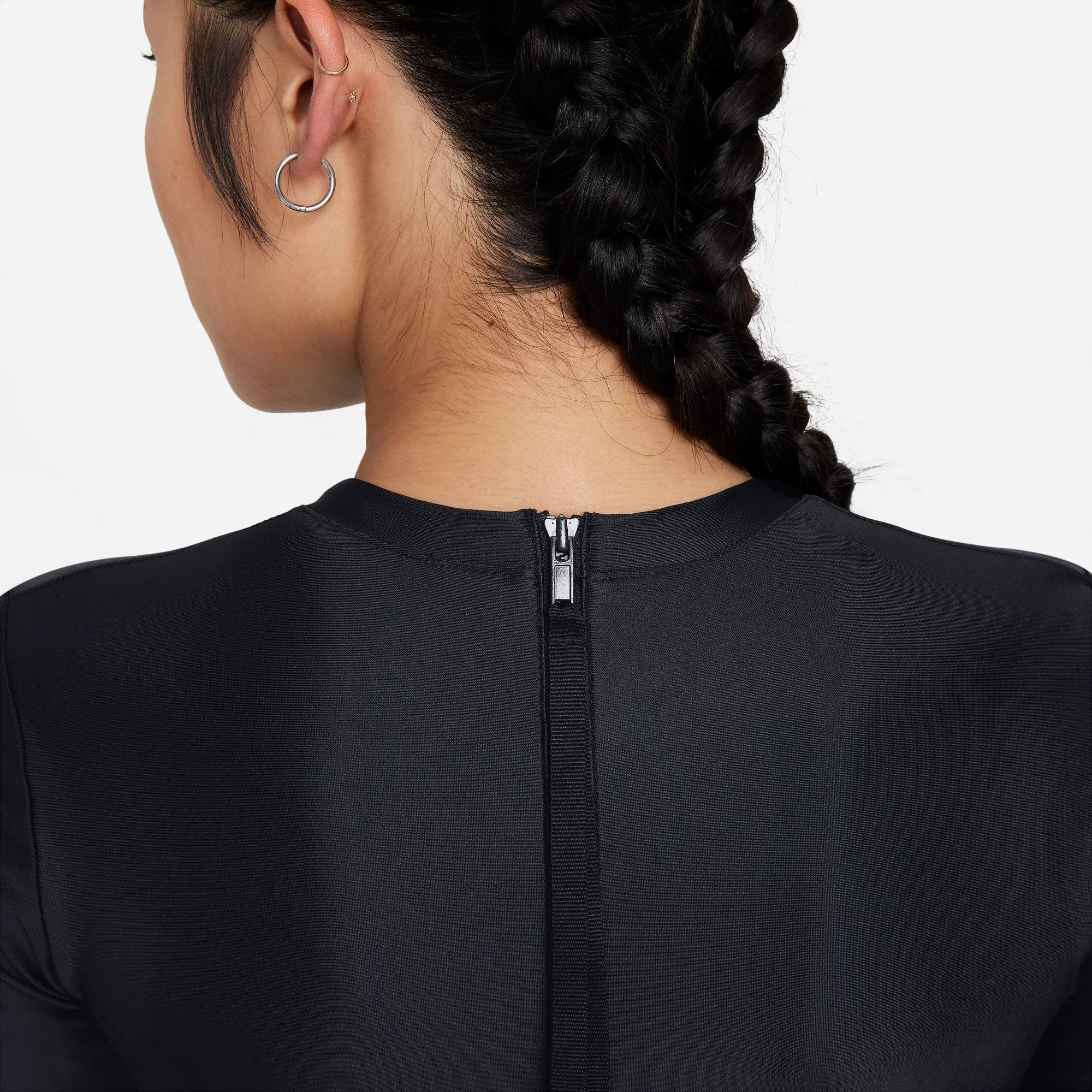 Air Jordan Womens Essentials Bodysuit 'Black' - Image 3