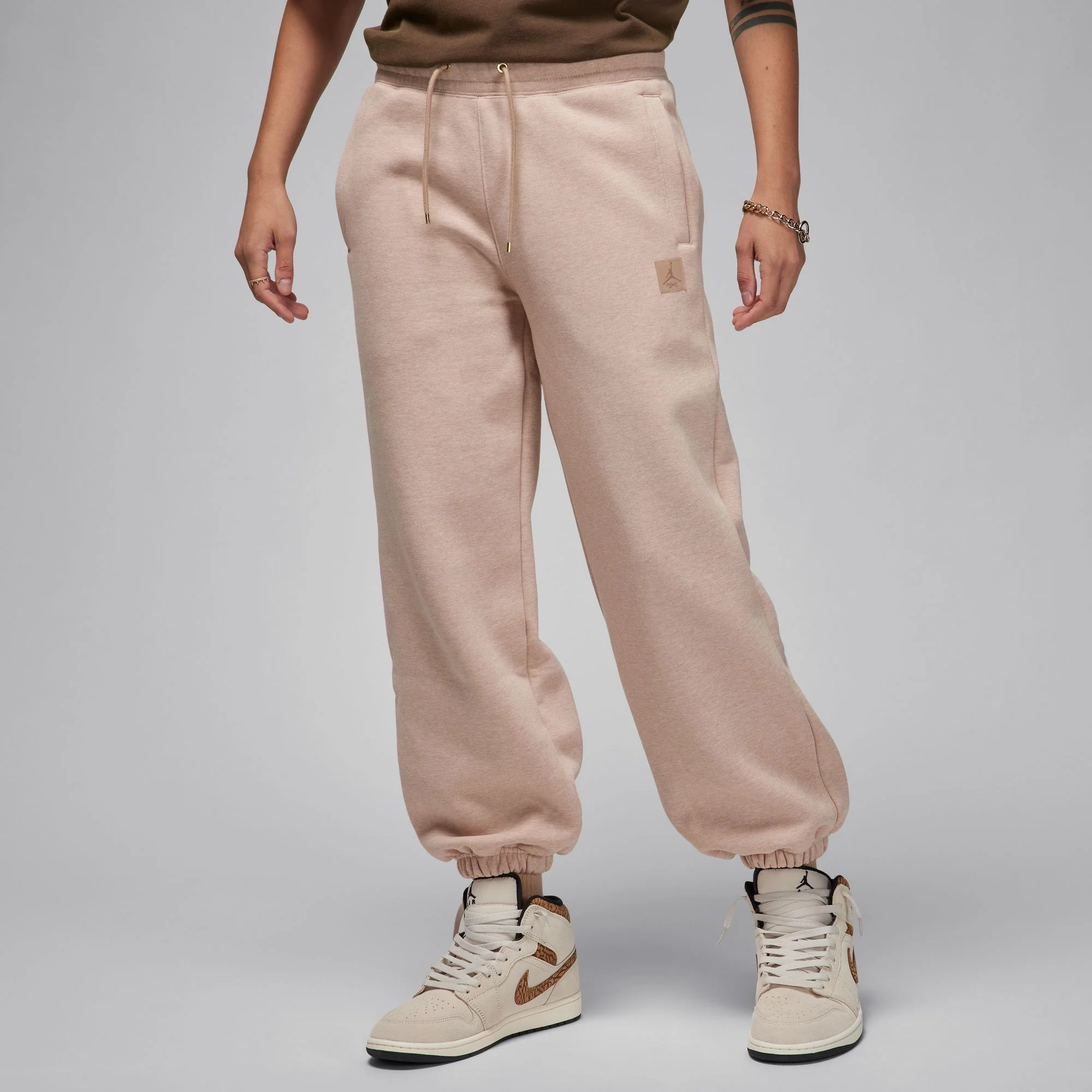 Air Jordan Womens Flight Fleece Pants - Image 2