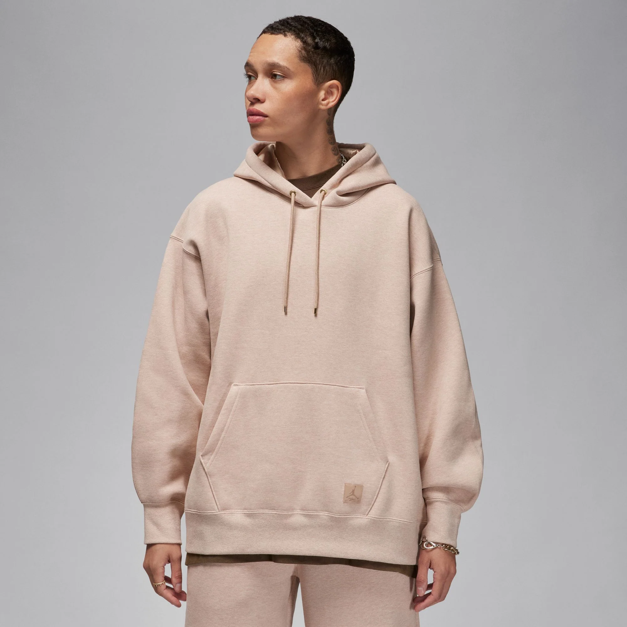 Air Jordan Womens Flight Fleece Pullover Hoodie - Image 2