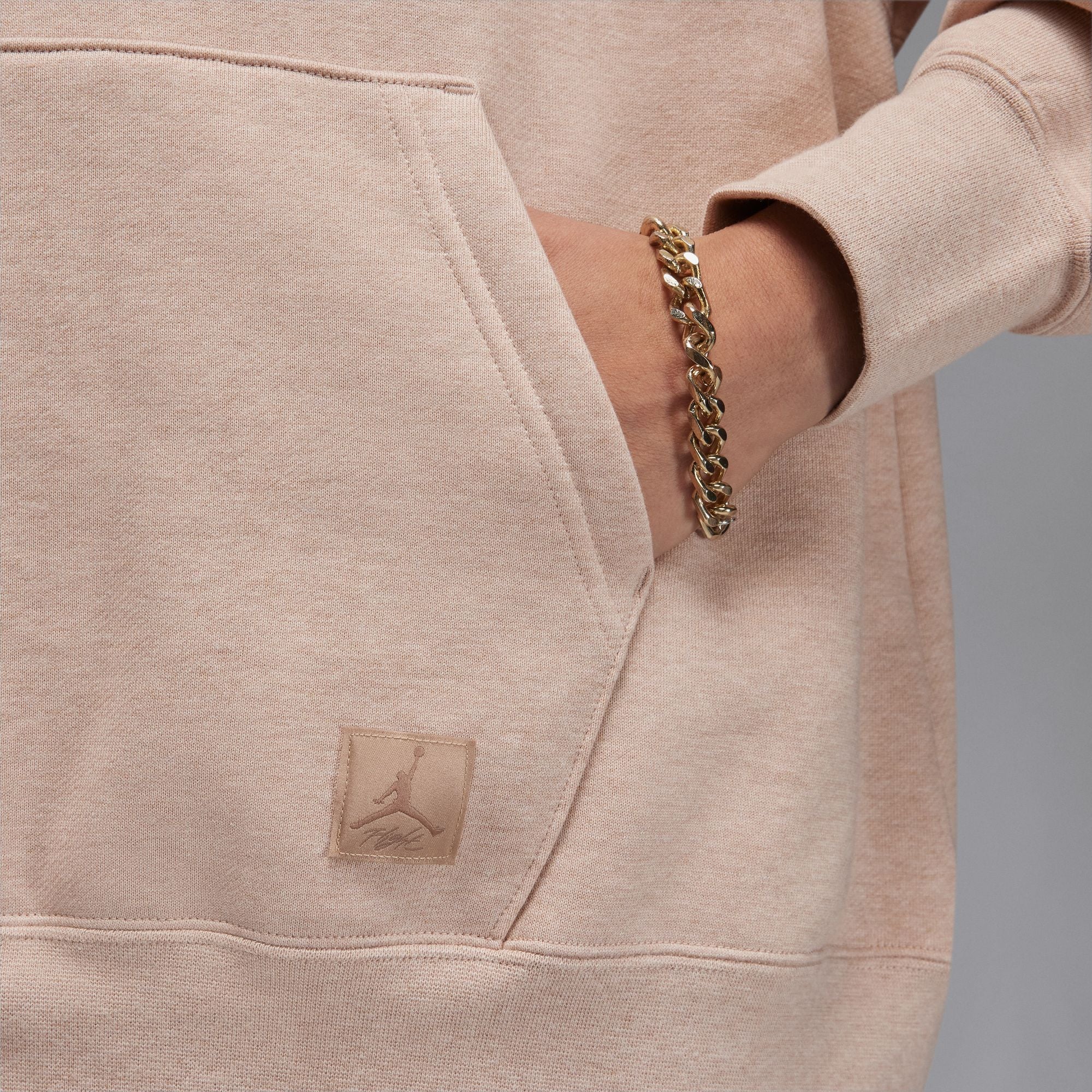 Air Jordan Womens Flight Fleece Pullover Hoodie - Image 3