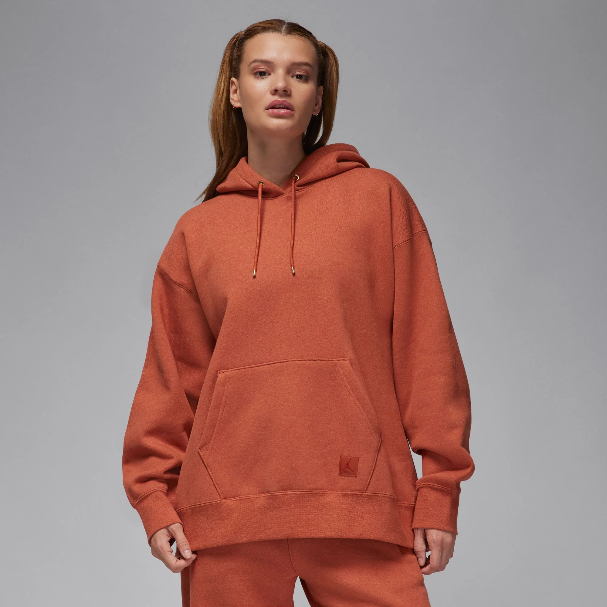 Air Jordan Womens Flight Fleece Pullover Hoodie - Image 2