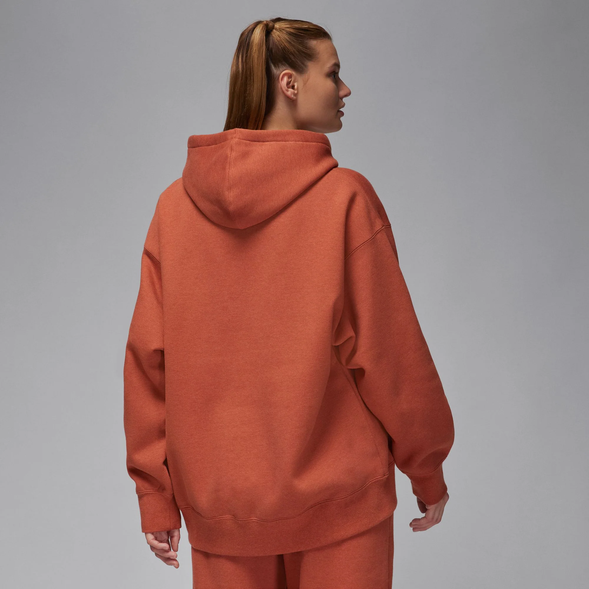 Air Jordan Womens Flight Fleece Pullover Hoodie - Image 4