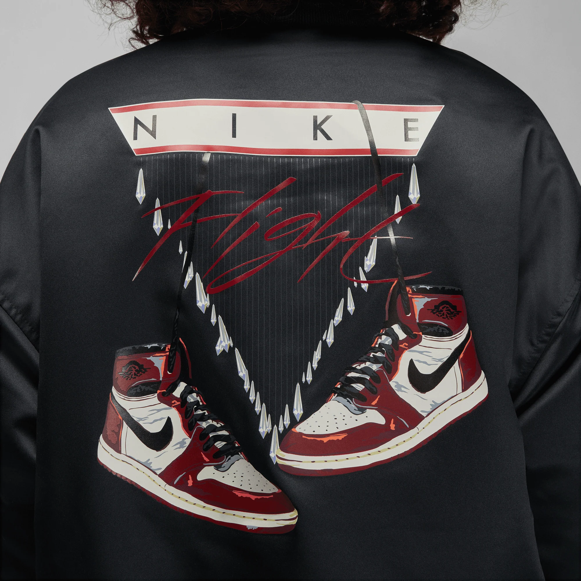 Air Jordan Womens Flight Renegade Jacket - Image 4