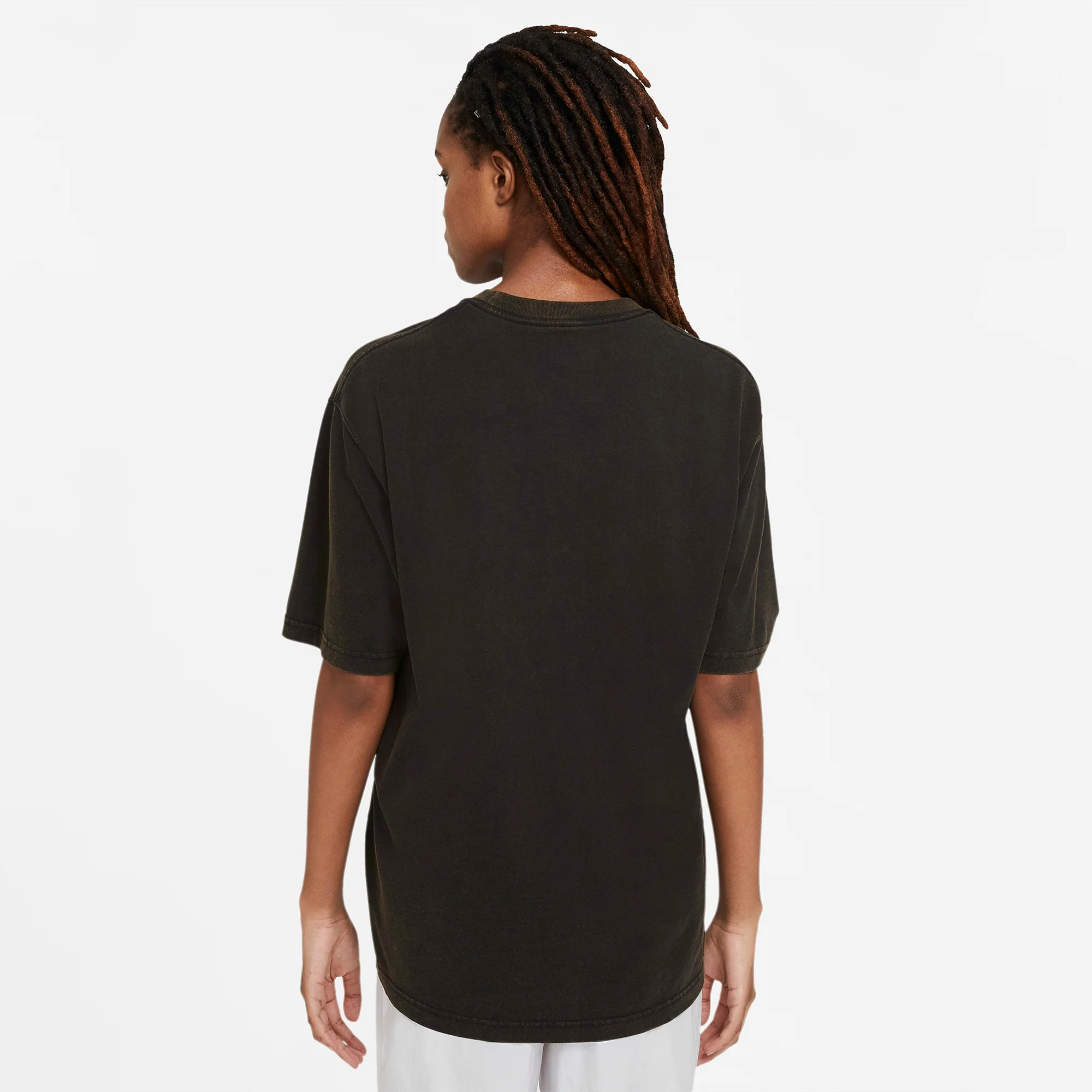 Air Jordan Womens Flight Black T-Shirt - Image 3