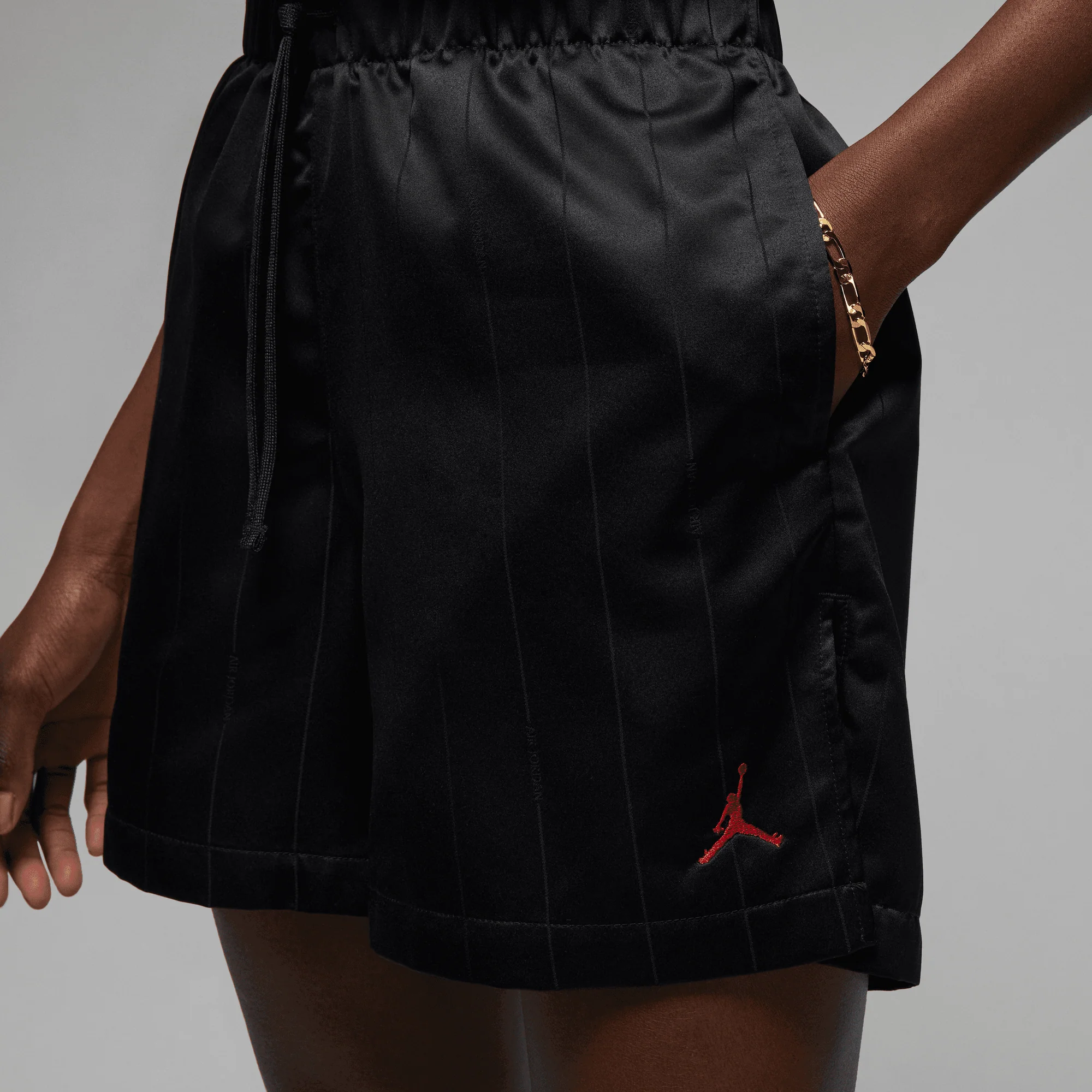 Air Jordan Womens Heritage Shorts 'Black' - Image 4