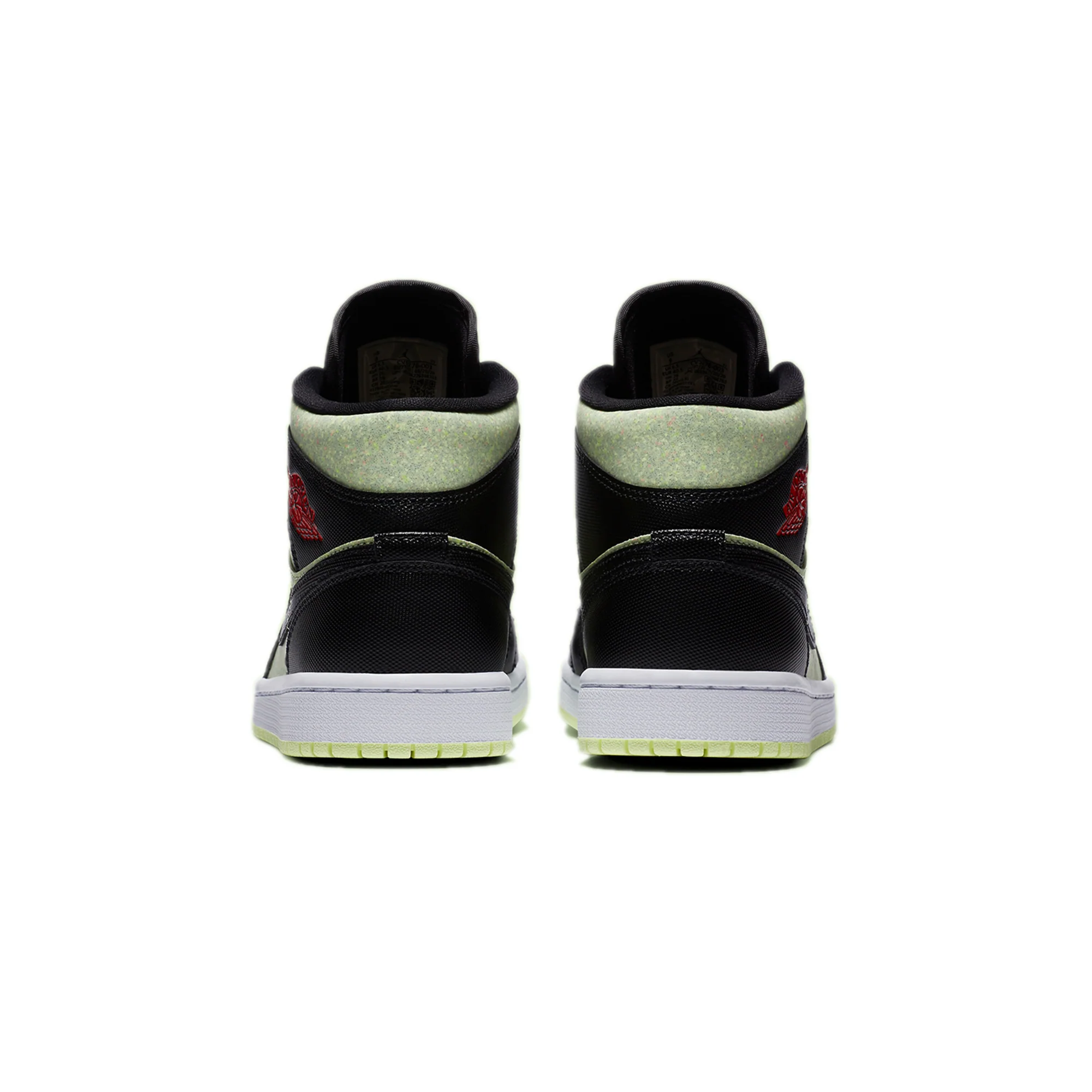 Air Jordan Womens Jordan 1 Mid SE 'Barely Bolt' Shoes - Image 3