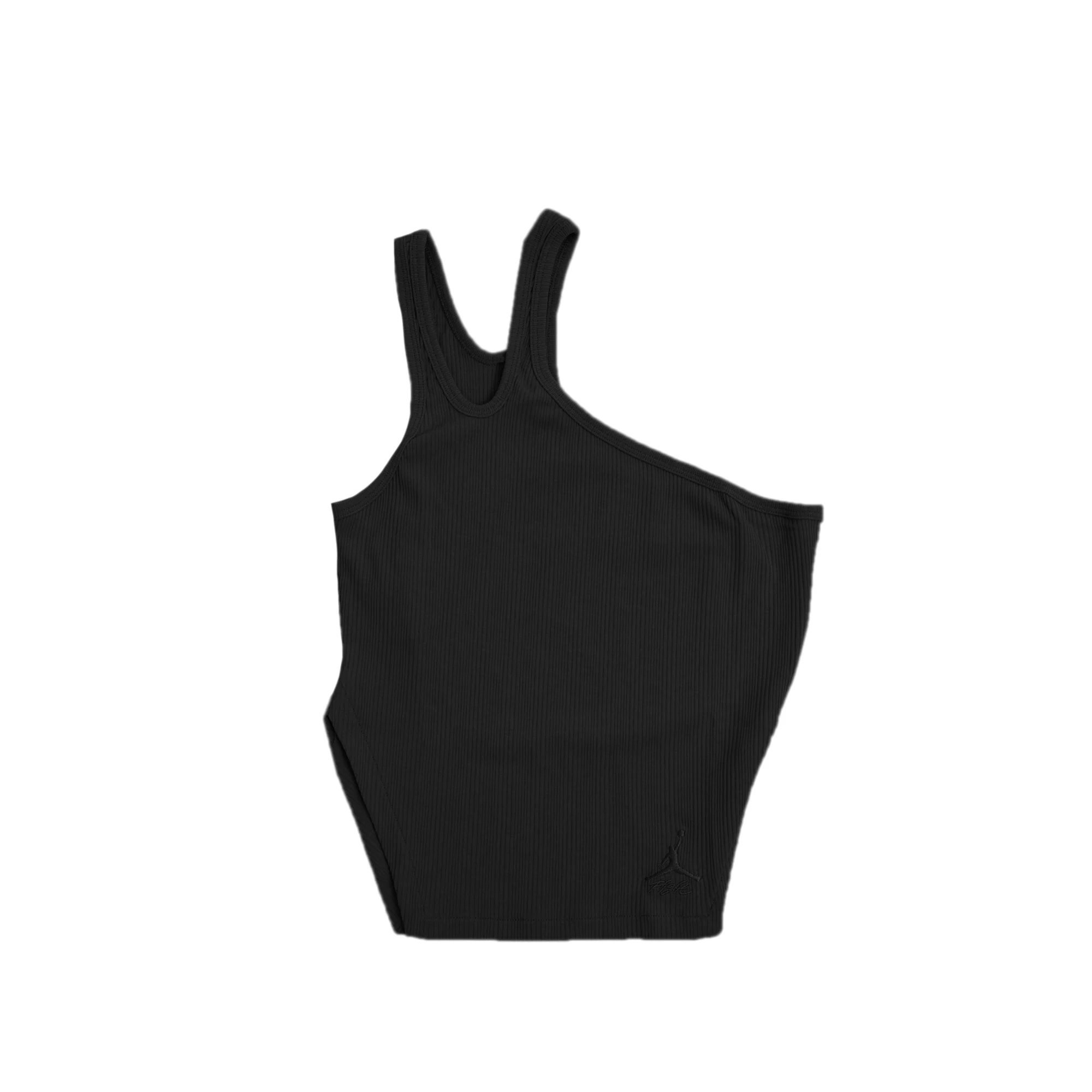 Air Jordan Womens Asymmetrical Ribbed Tank