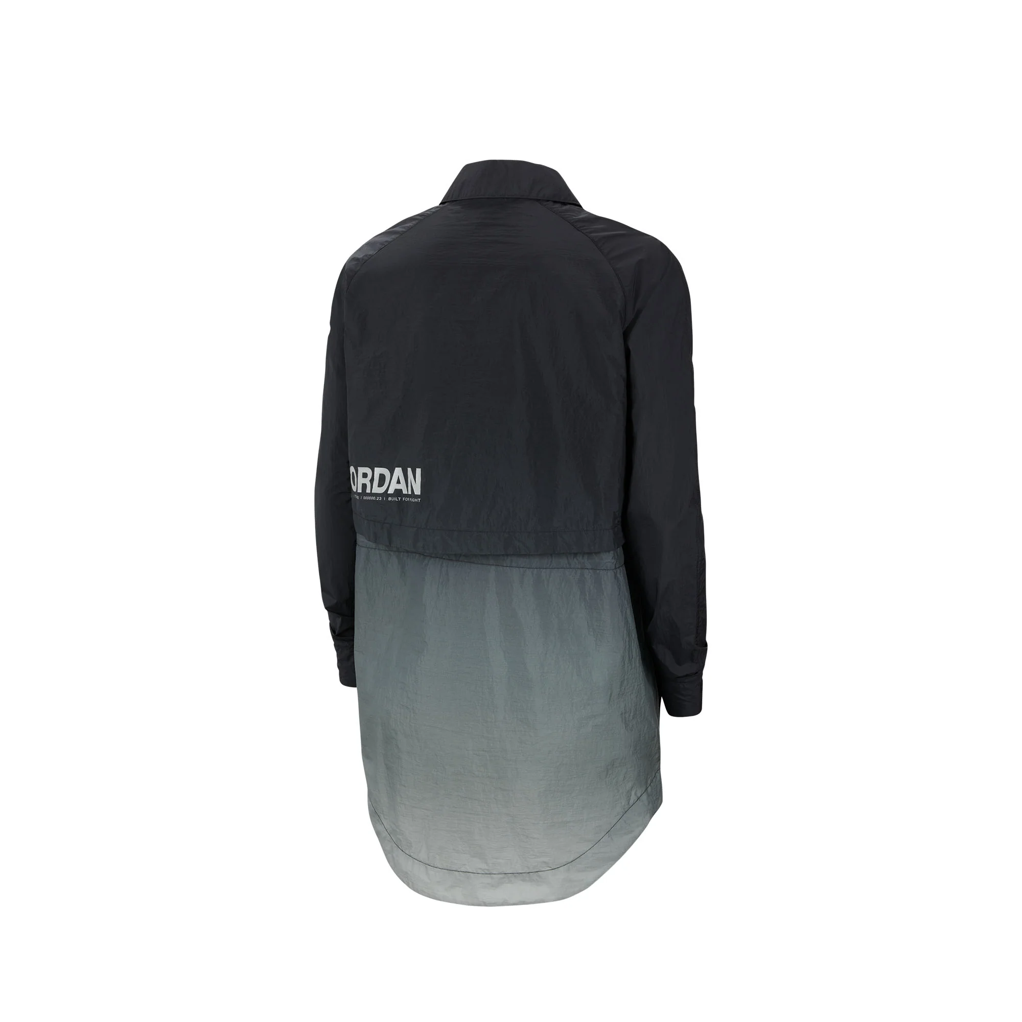 Air Jordan Womens Black Windbreaker Jacket - Image 2
