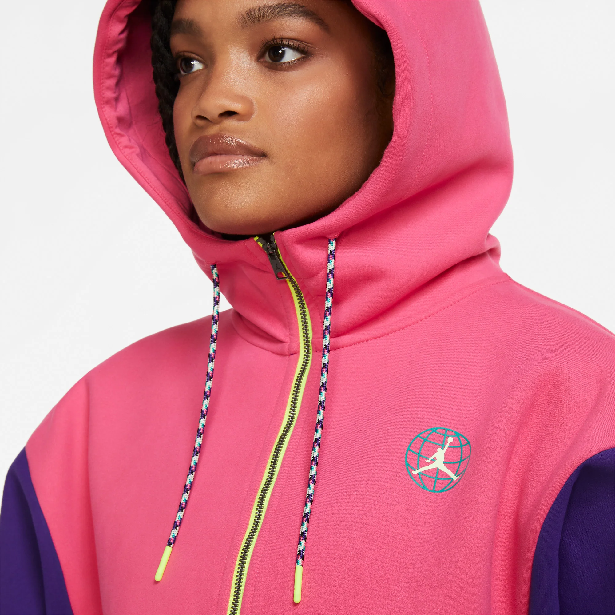 Air Jordan Women Fleece Hoodie - Image 4