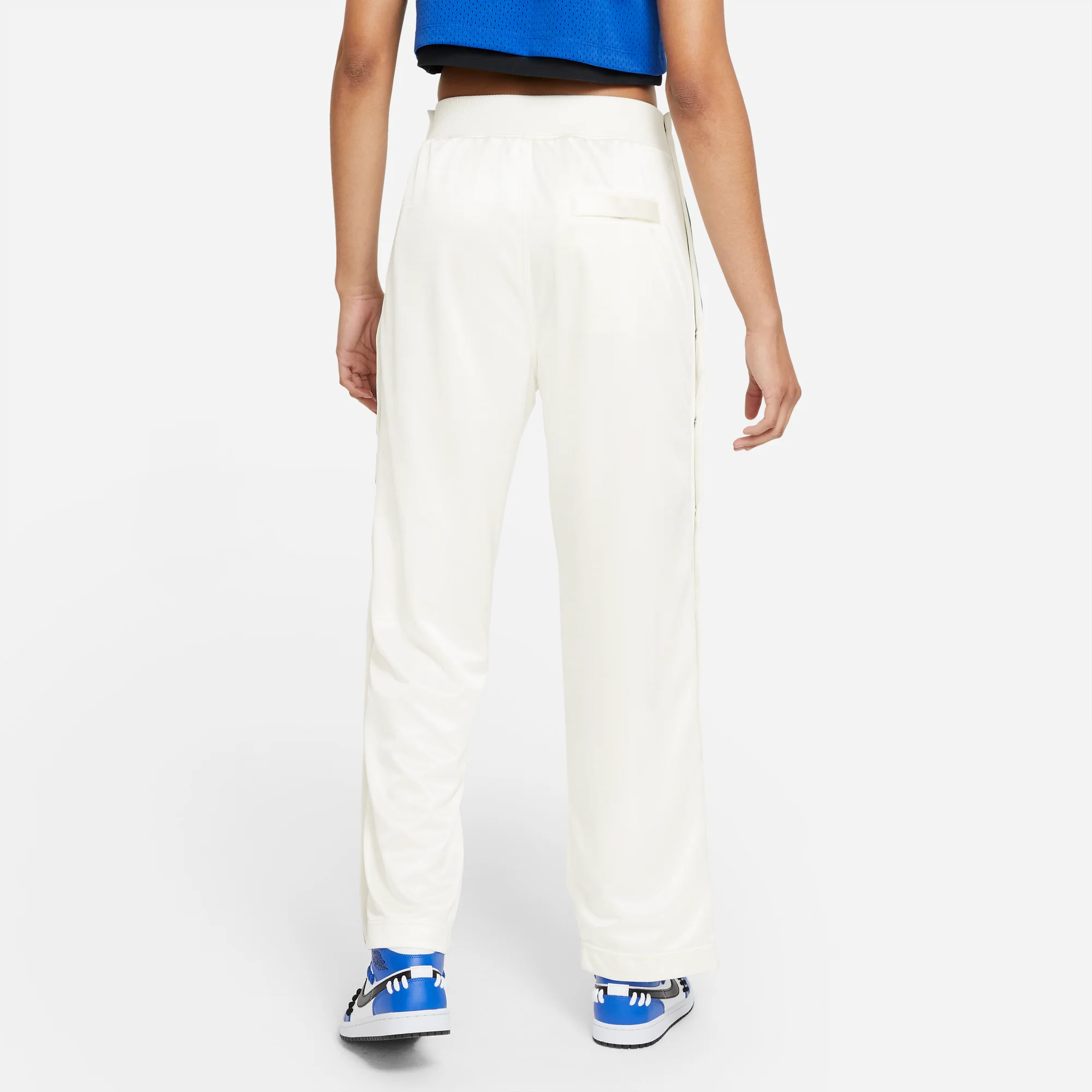 Air Jordan x Aleali May Womens Tearaway Pants 'Sail Game Royal' - Image 2