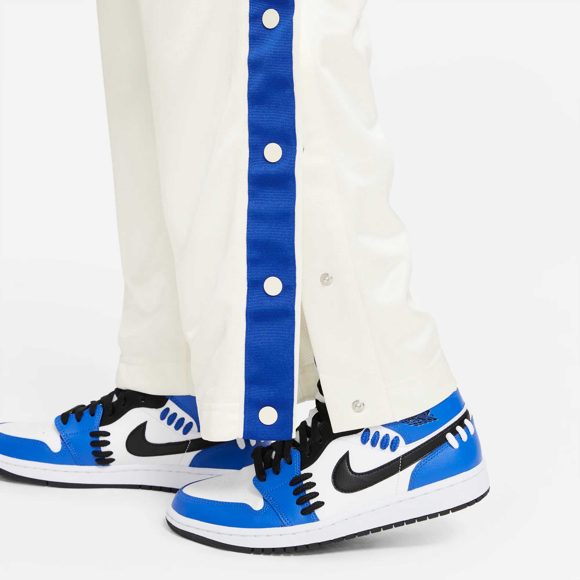 Air Jordan x Aleali May Womens Tearaway Pants 'Sail Game Royal' - Image 4