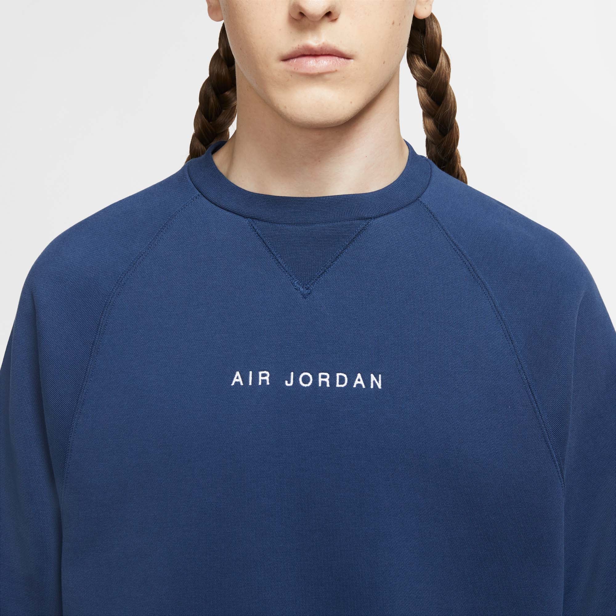 Air Jordan x Fragment Mens Crew Sweatshirt - Image 3