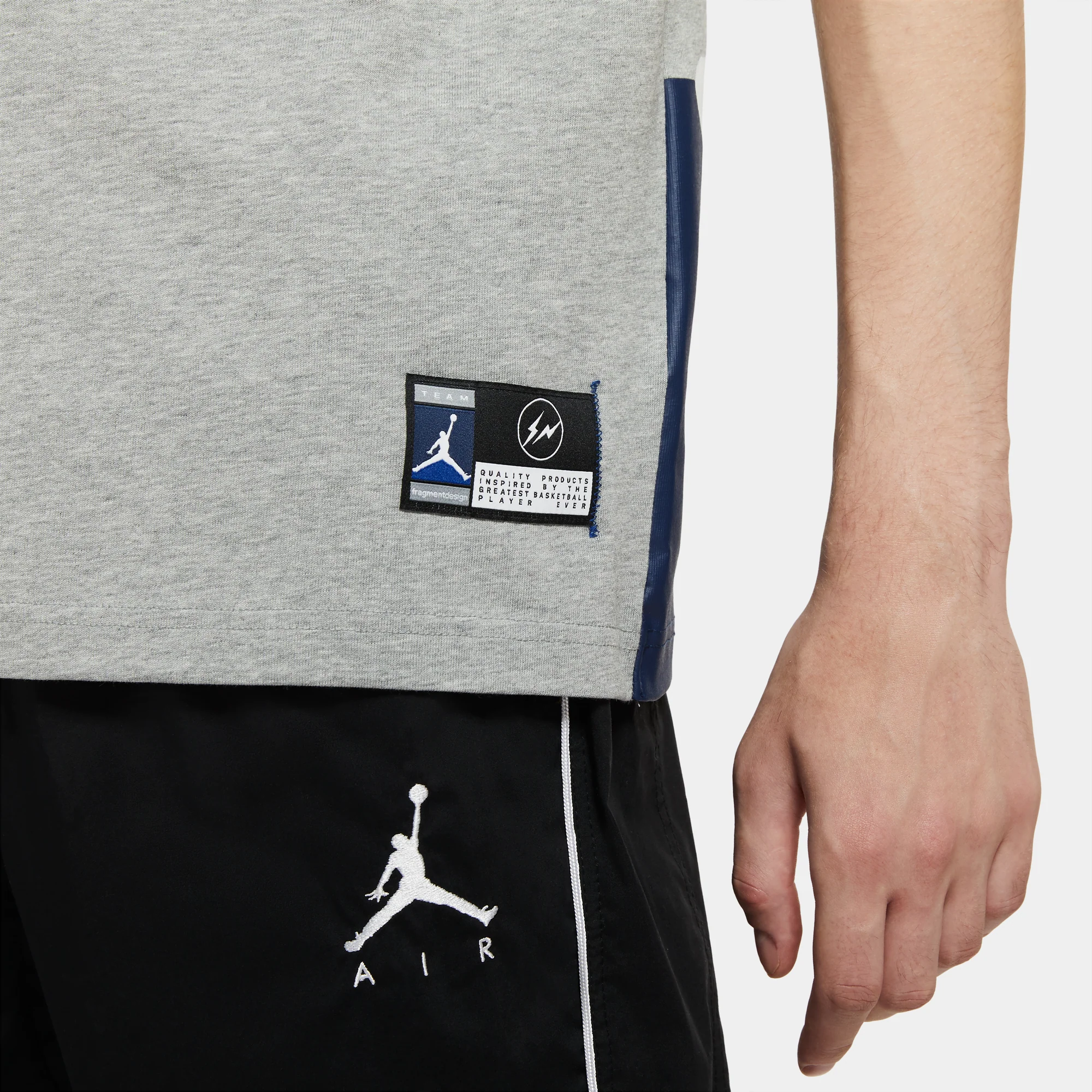 Air Jordan Men Jordan x Fragment Short Sleeve Top - Image 4