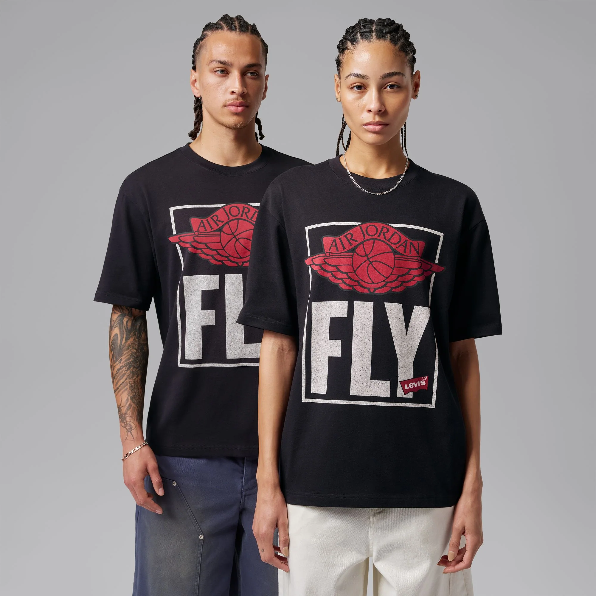 Air Jordan x Levi's Mens Short-Sleeve Tee - Image 2