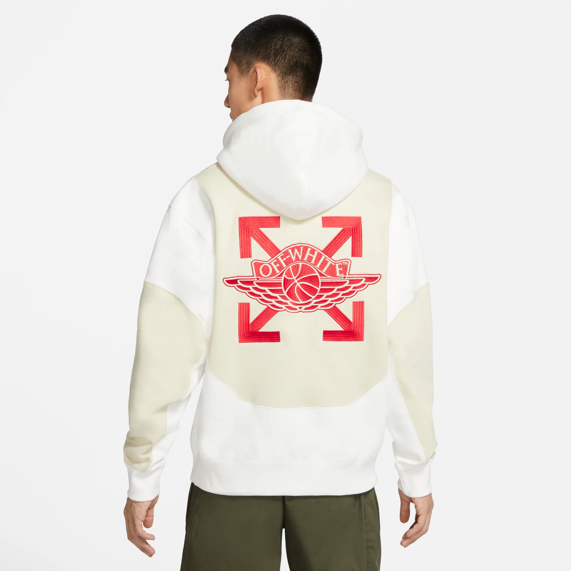 Air Jordan x Off-White Mens Pullover Hoodie - Image 2