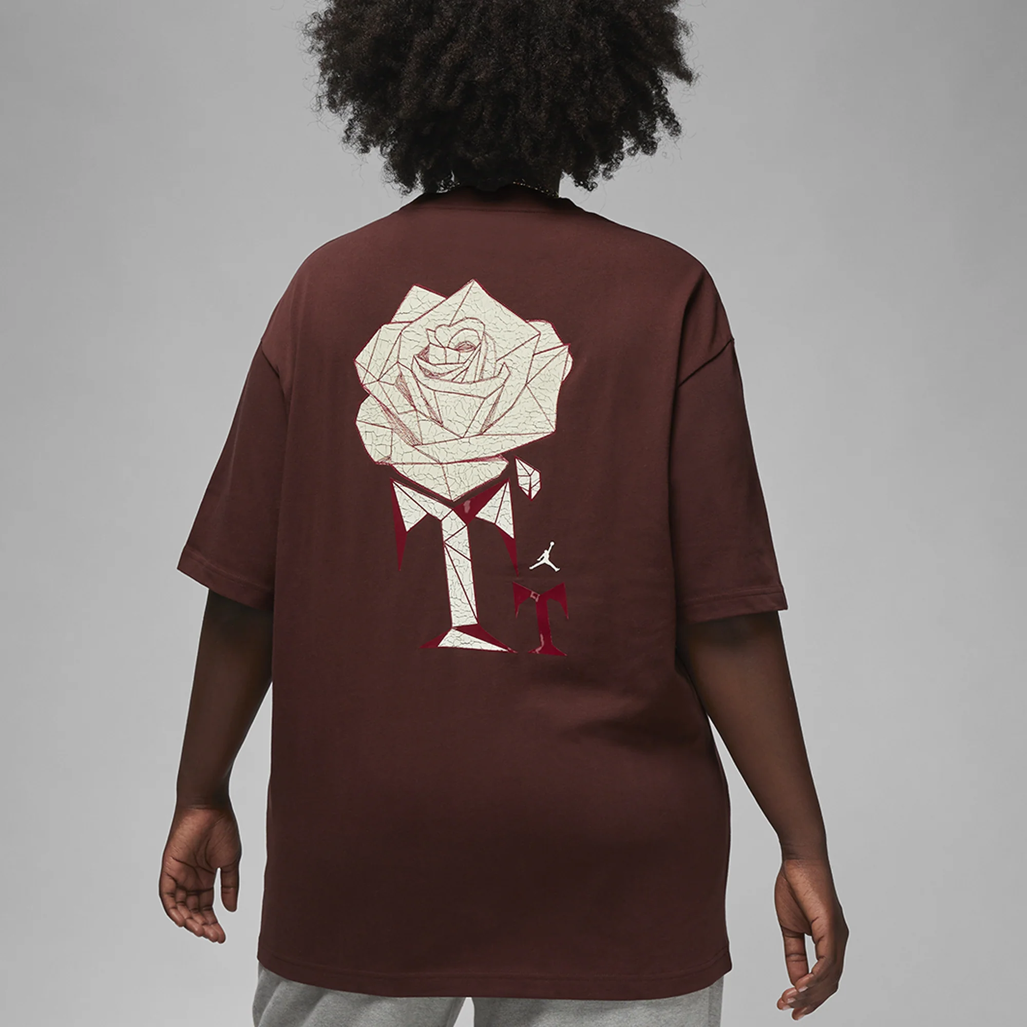 Air Jordan x Teyana Taylor Womens Vintage SS Tee - Image 2
