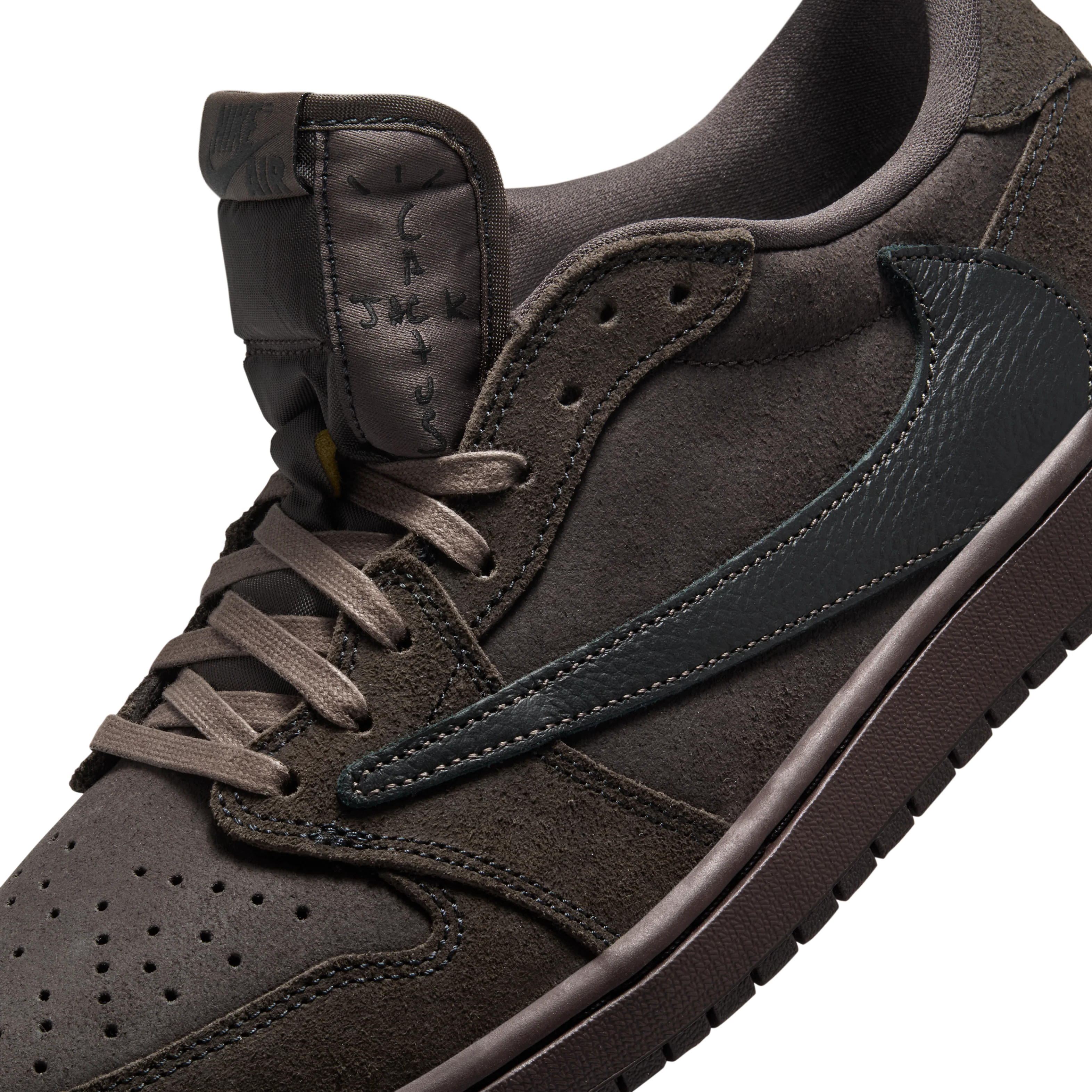 Air Jordan x Travis Scott Mens 1 Low OG SP Shoes - Image 4
