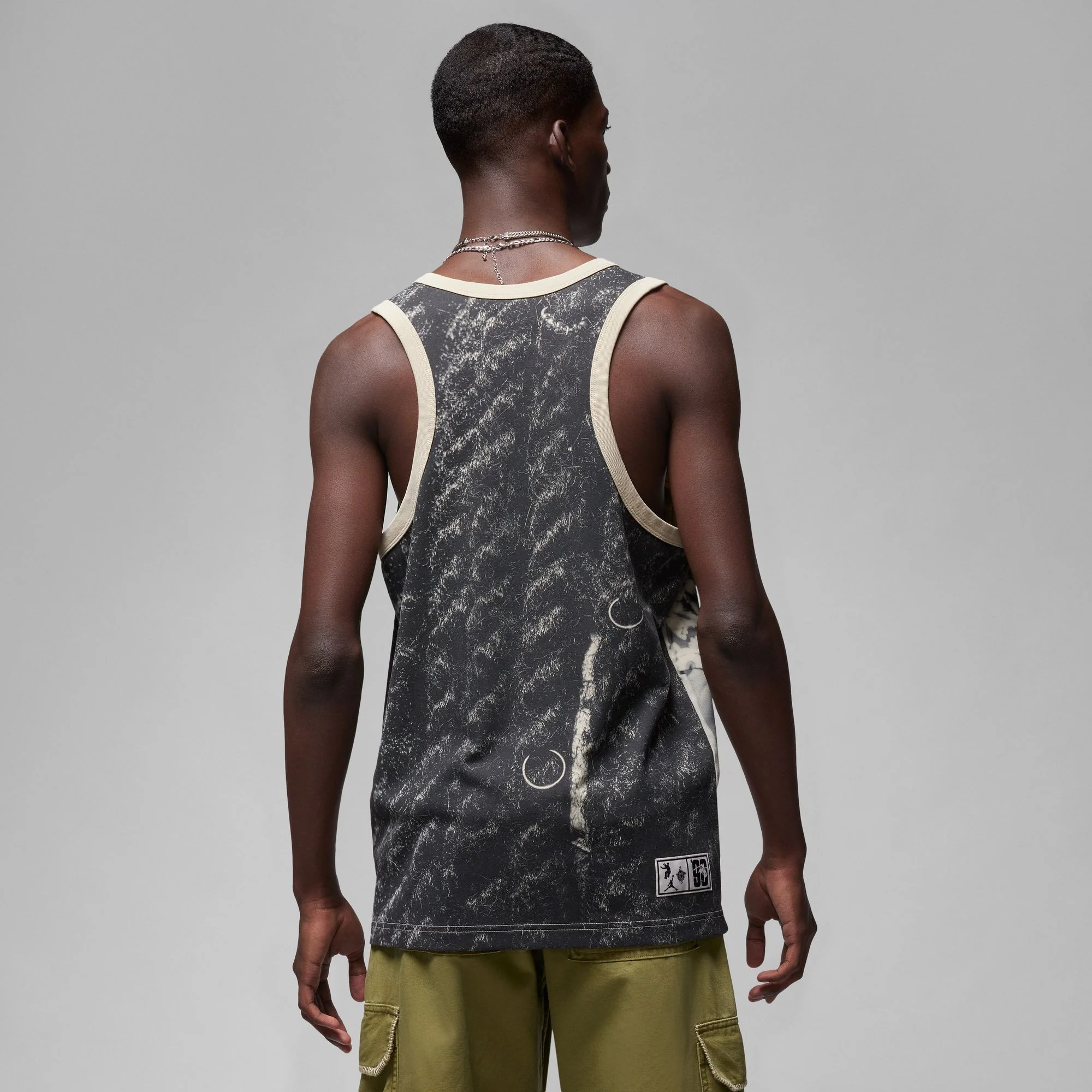 Air Jordan x Union x Bephies Beauty Supply Mens Tank Top - Image 3