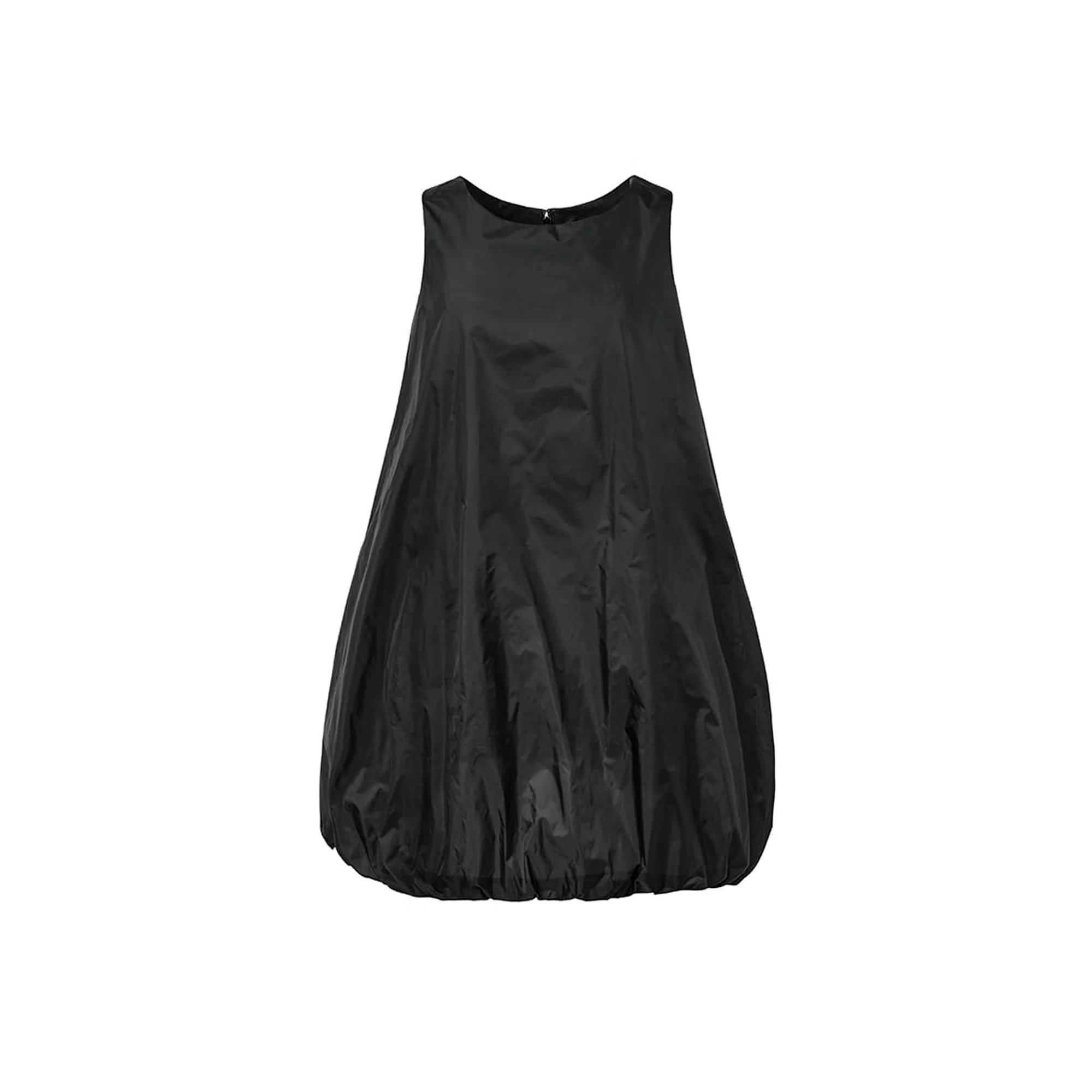 Amomento Womens Nylon Volume Mini Dress