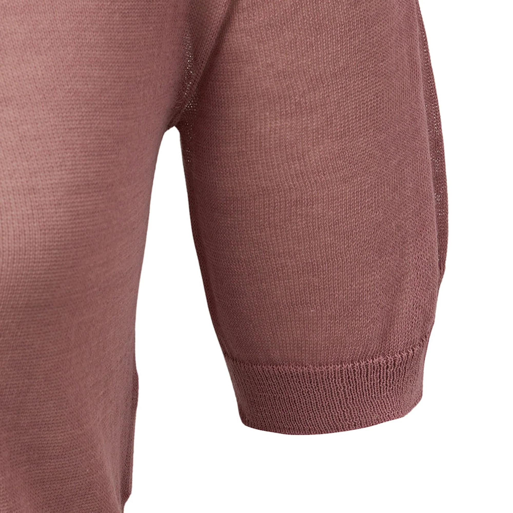 Amomento Womens Sheer Cropped Knitwear - Image 4