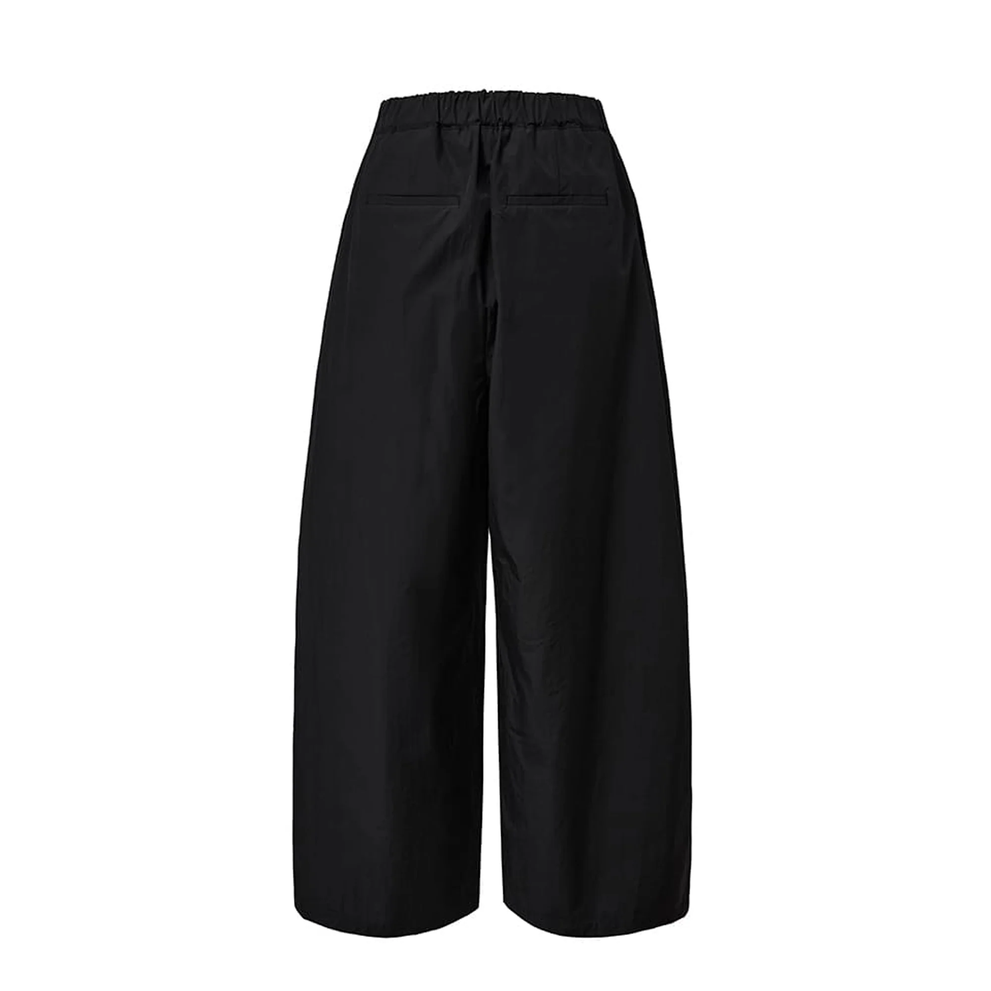 Amomento Womens Three Tuck Banding Pants - Image 2