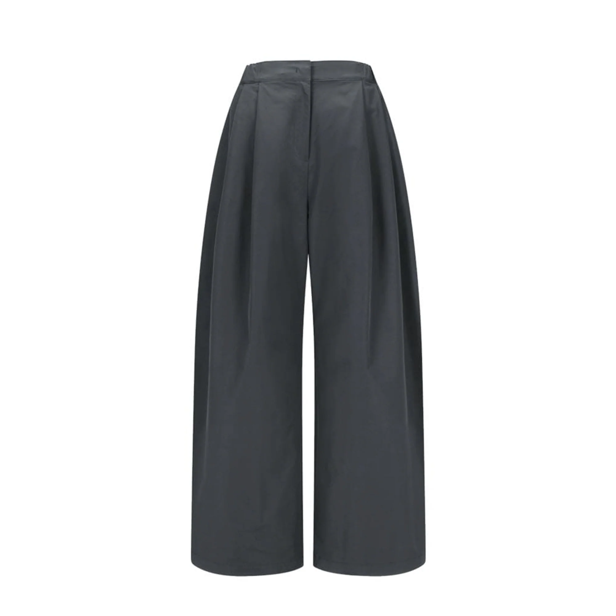 Amomento Womens Two Tuck Ballon Pants