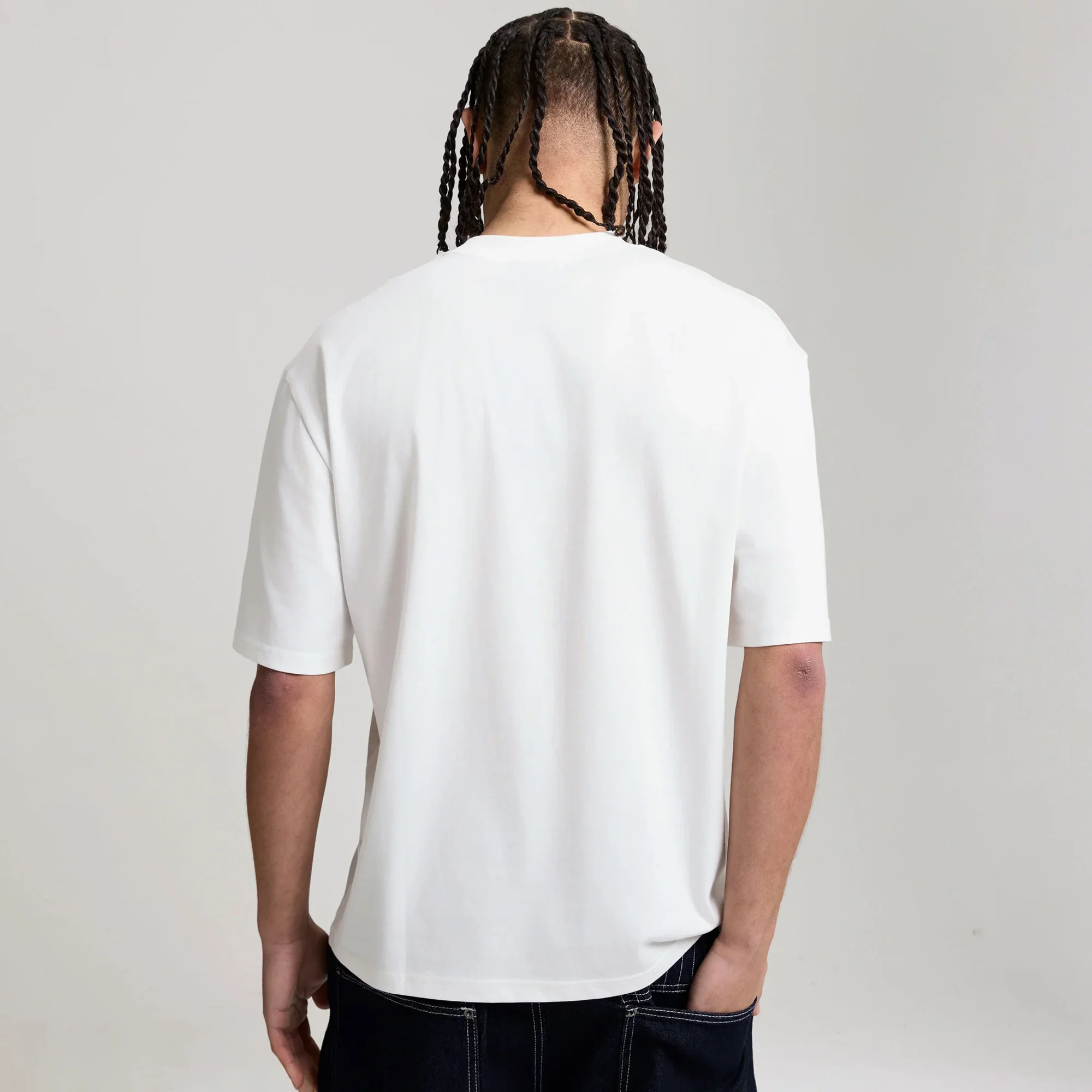 AND1 Mens Get Busy Trash Talk Oversized Graphic Tee - Image 3