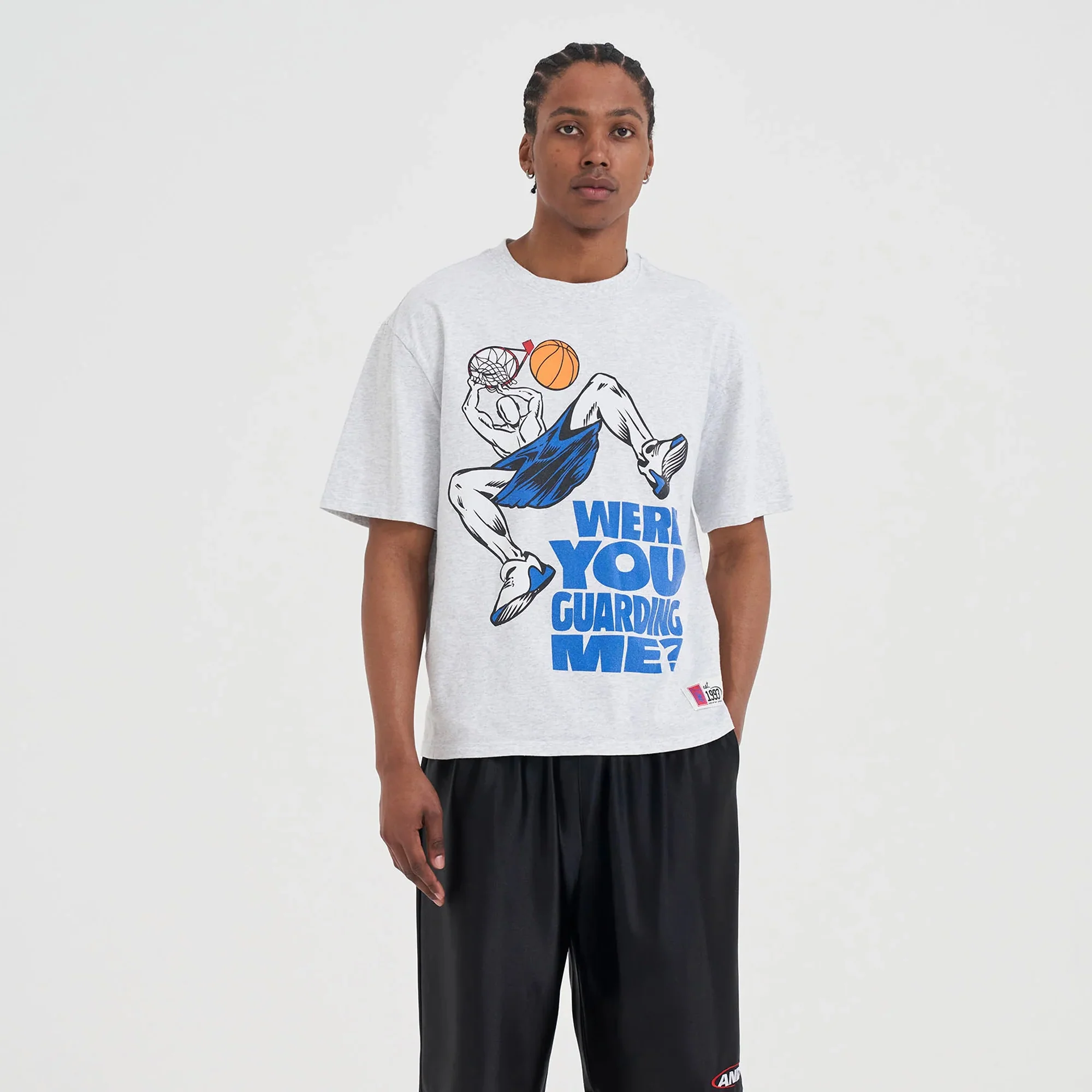 AND1 Mens Guarding Me Trash Talk Tee - Image 2