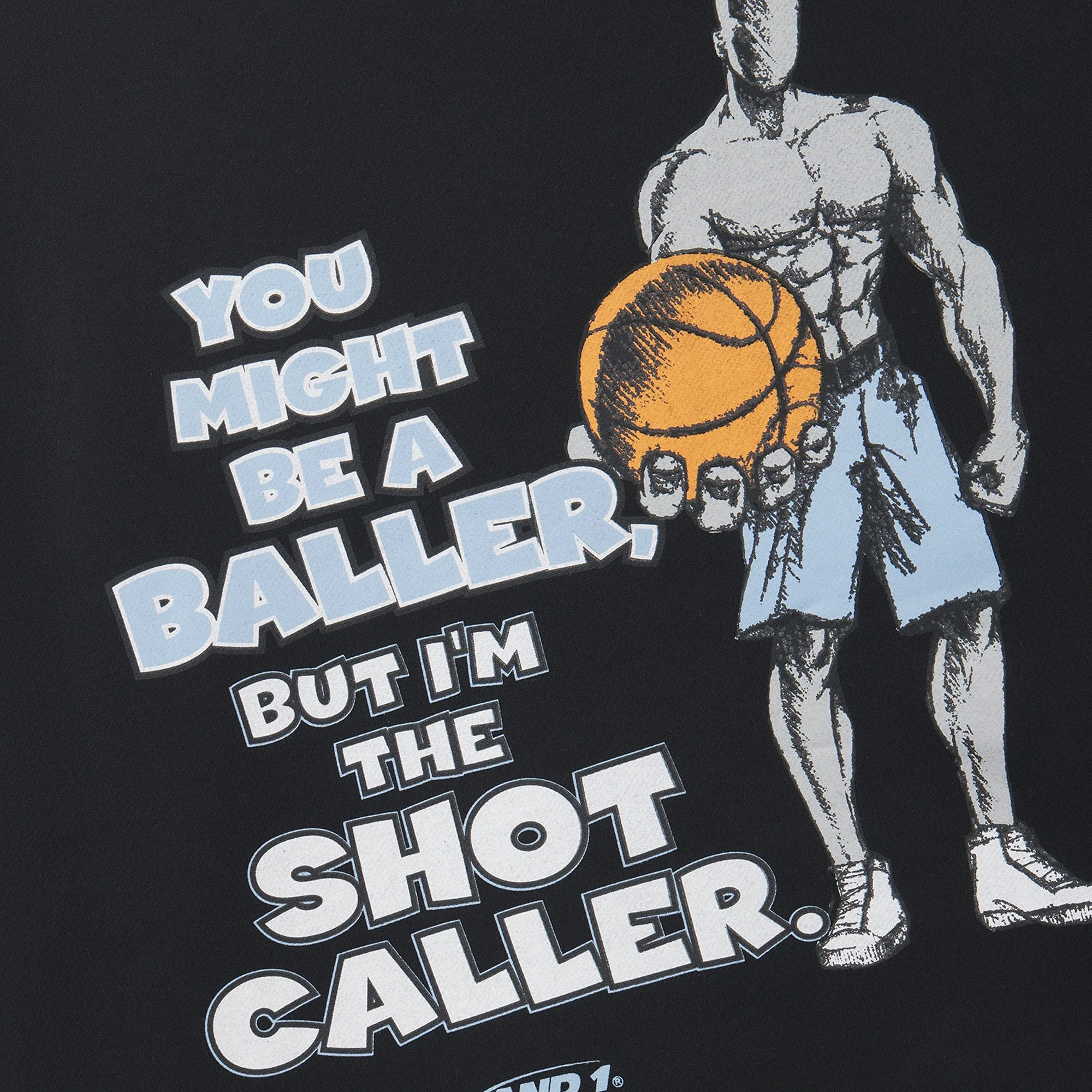 AND1 Mens Shot Caller Oversized Sweatshirt - Image 4