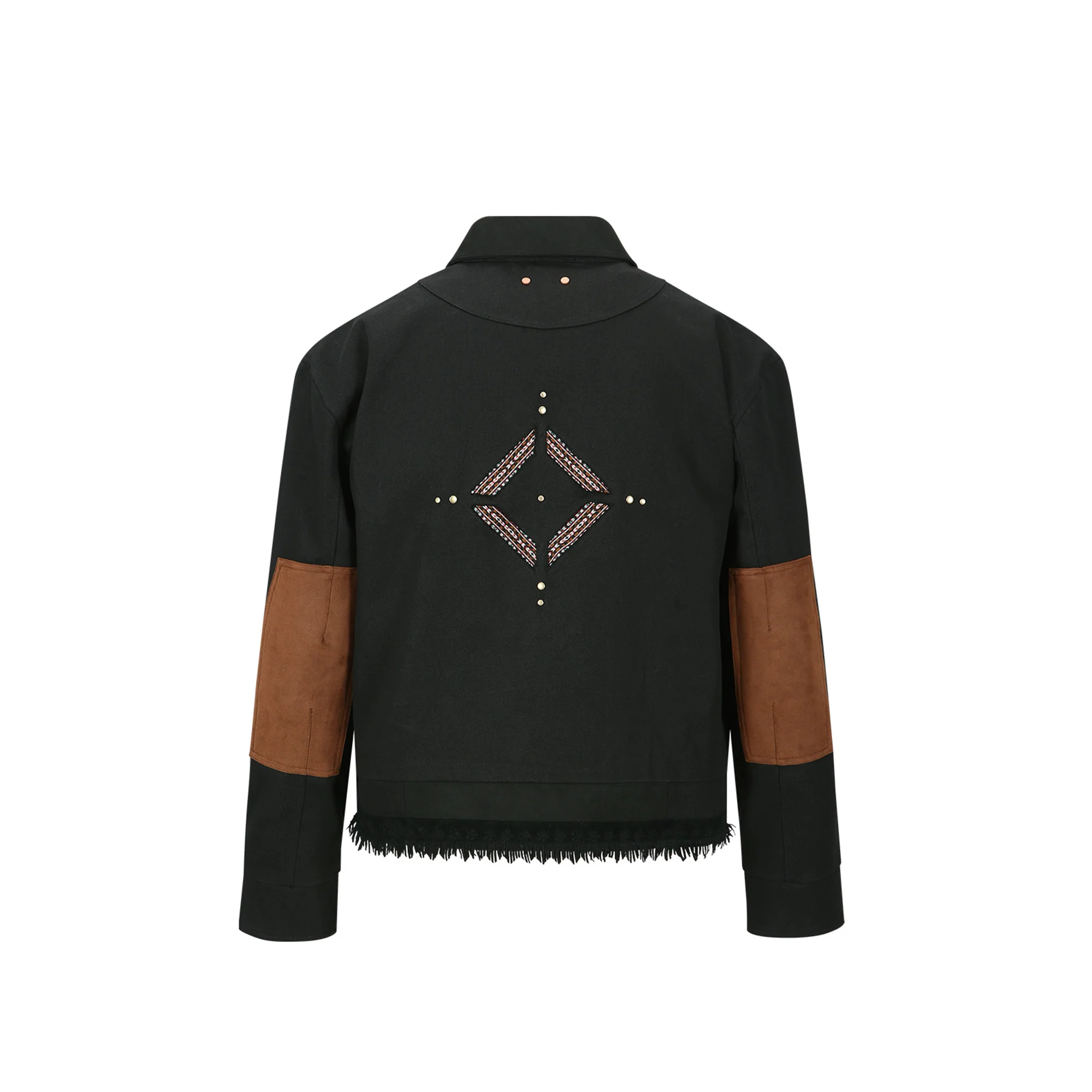 Andersson Bell Mens Cowboy Cotton Zip-Up Jacket - Image 3