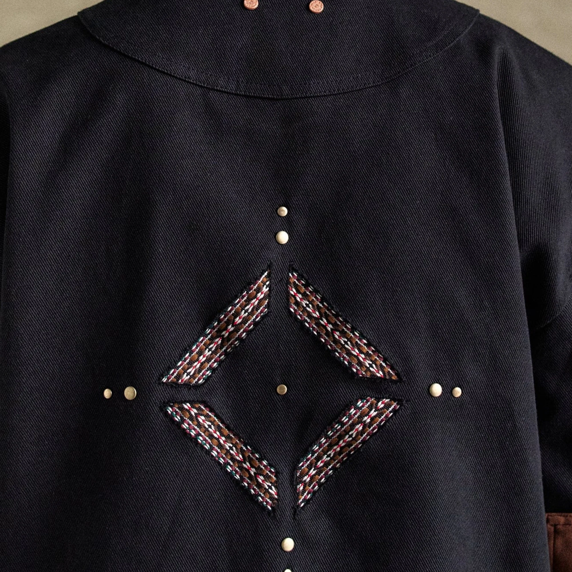 Andersson Bell Mens Cowboy Cotton Zip-Up Jacket - Image 4