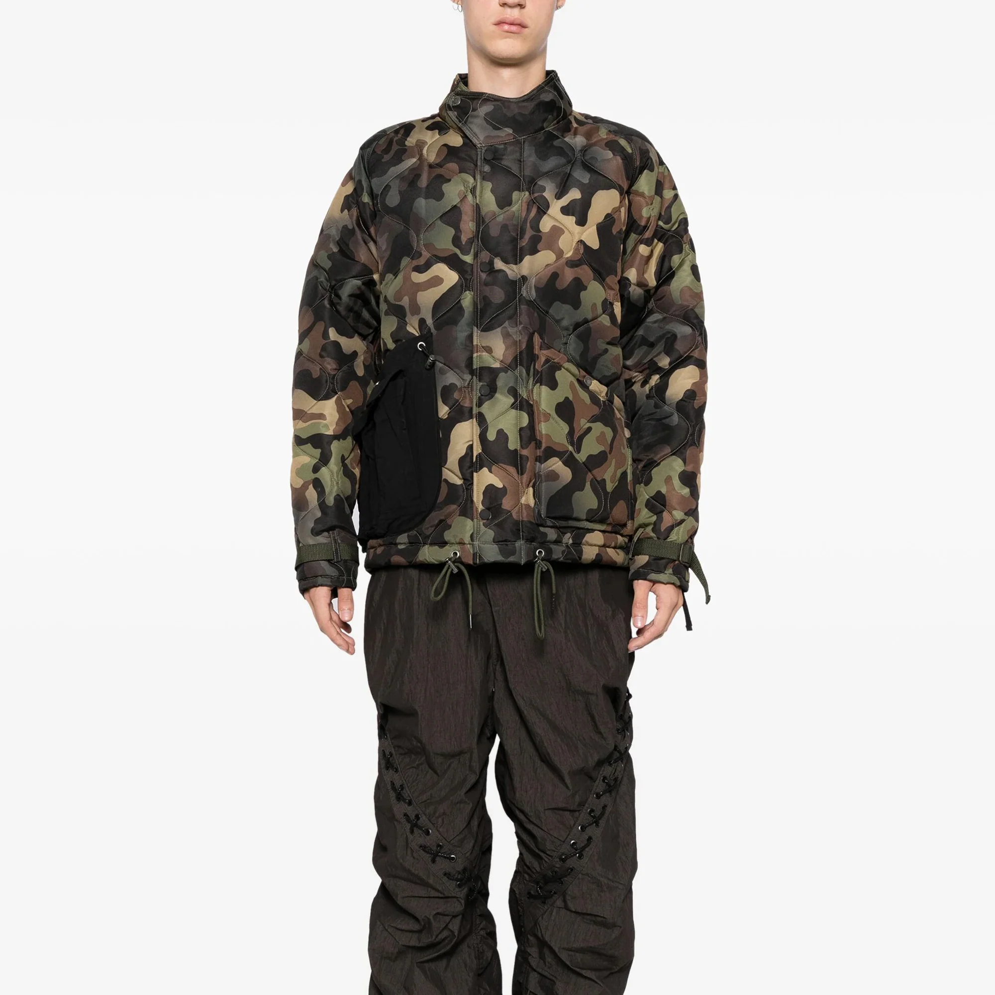 Andersson Bell Mens Multi Pocket Camouflage Quilted Jumper Jacket - Image 2