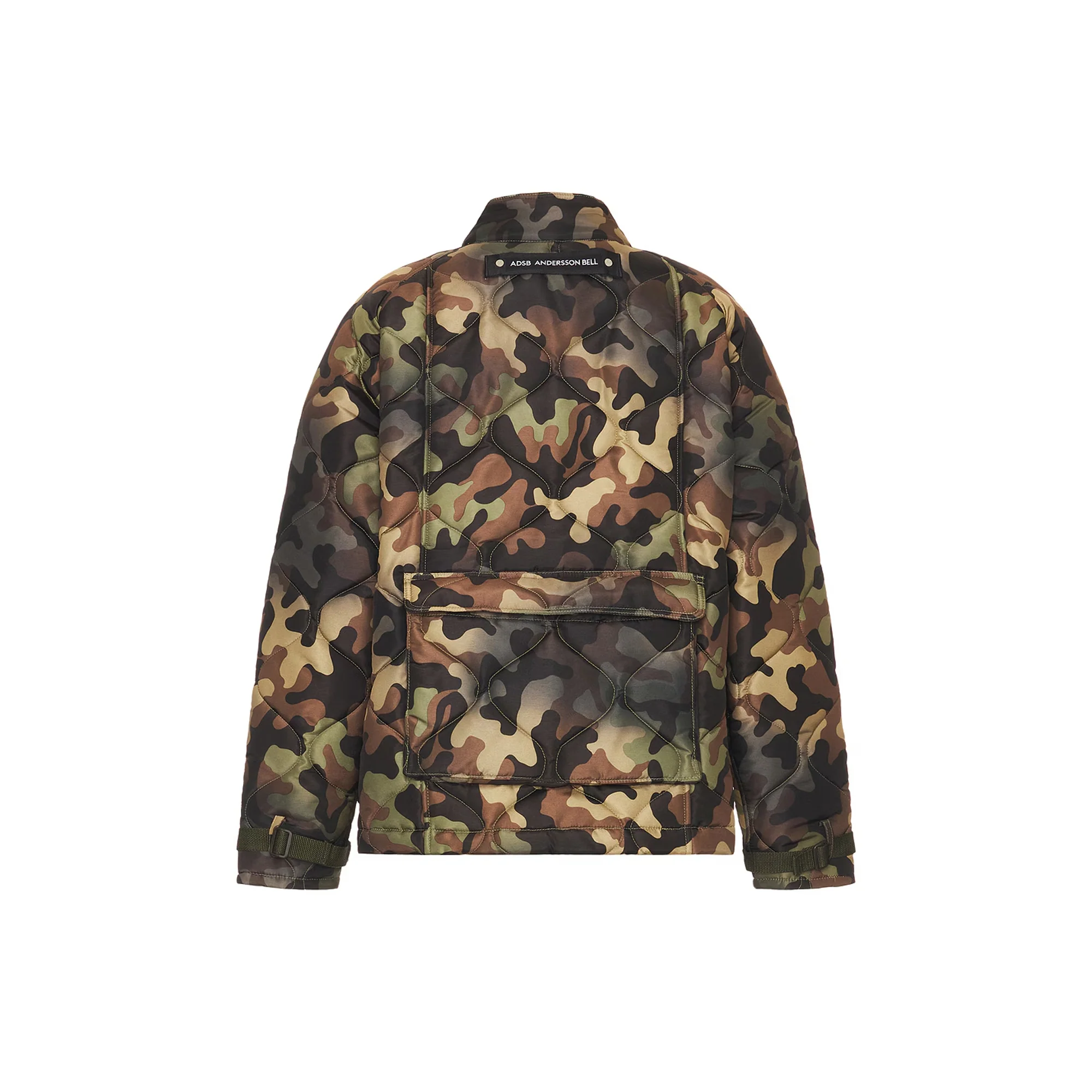 Andersson Bell Mens Multi Pocket Camouflage Quilted Jumper Jacket - Image 4