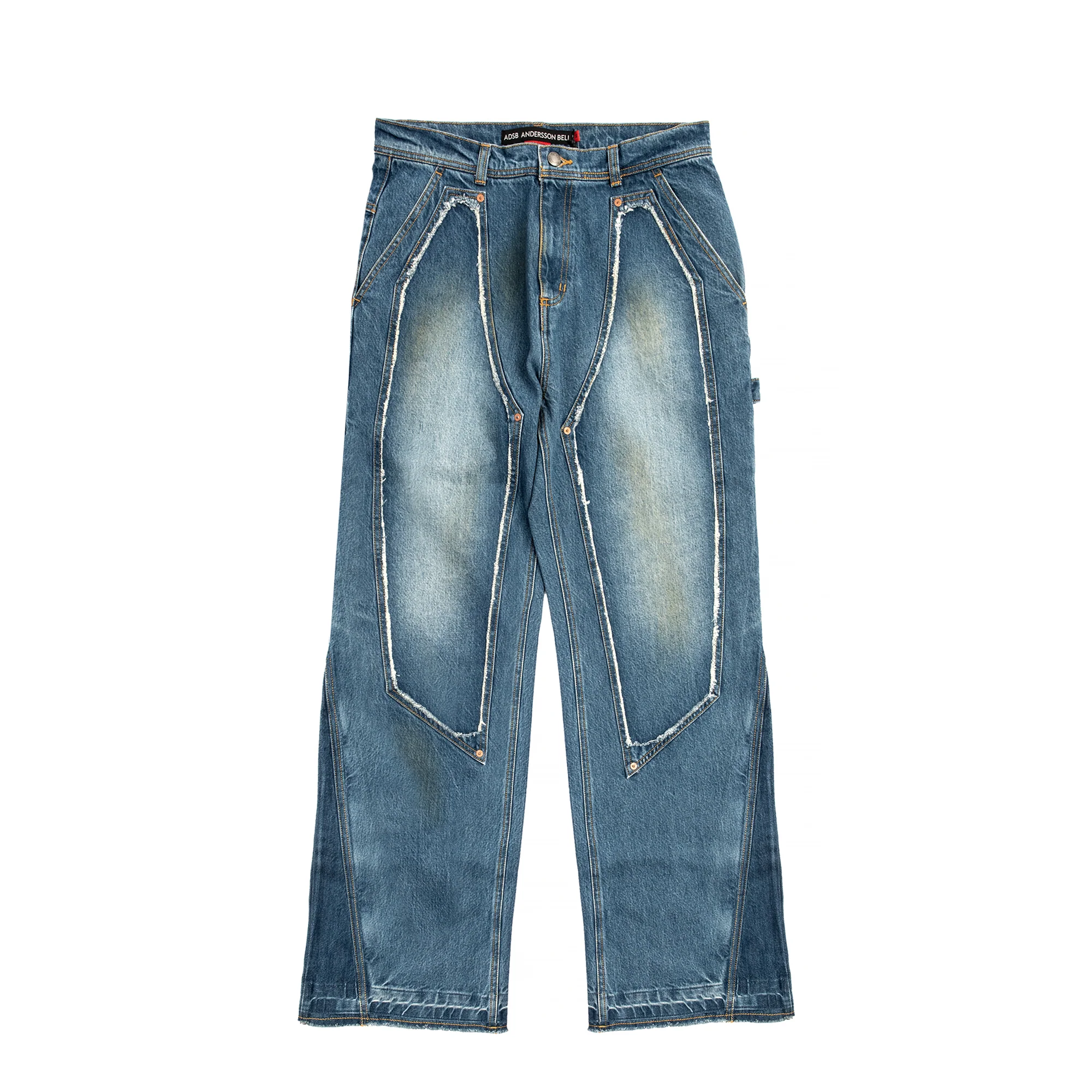 Andersson Bell Mens Rodeo Carpenter Wide Jeans