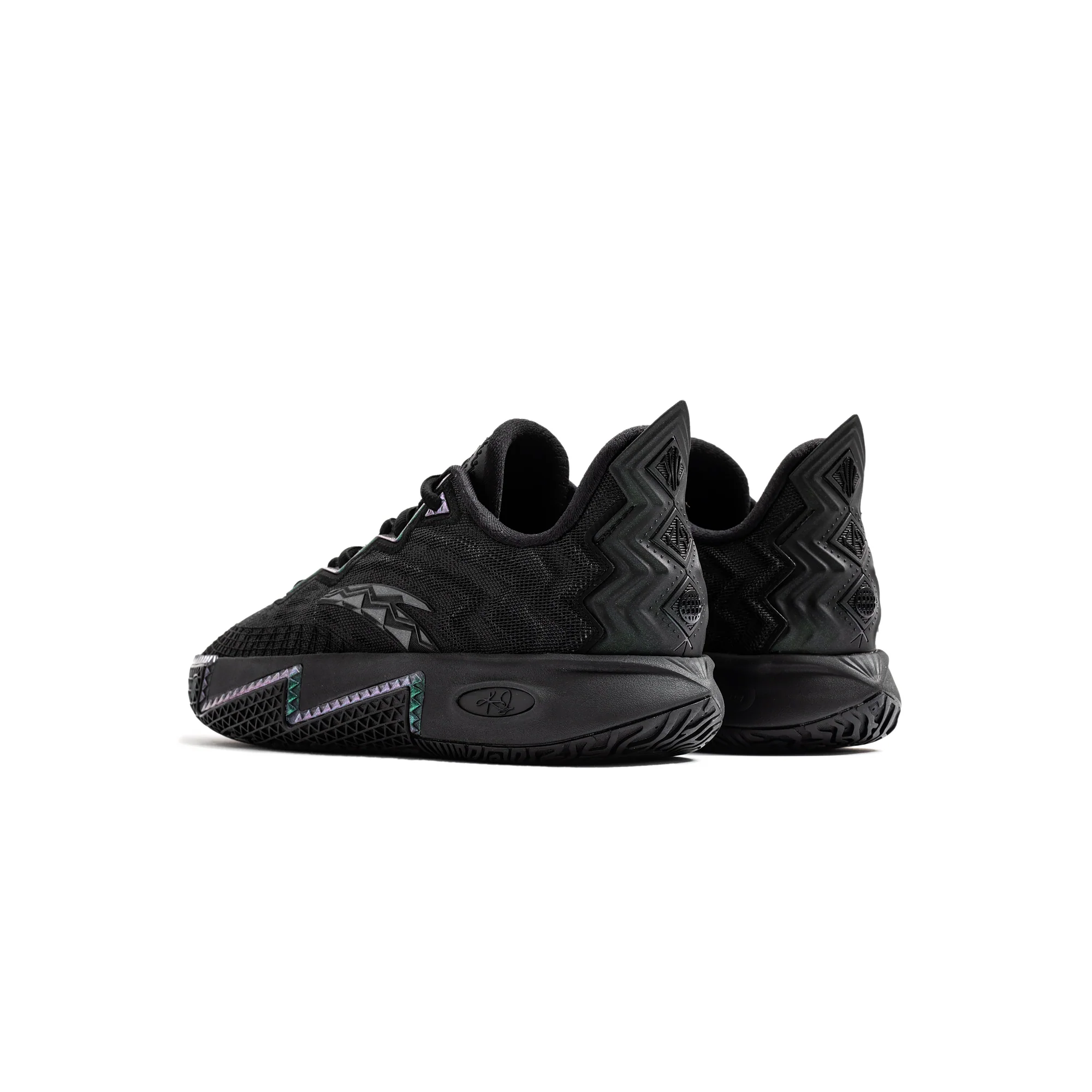 Anta Mens Kai 2 Triple Black Shoes - Image 3