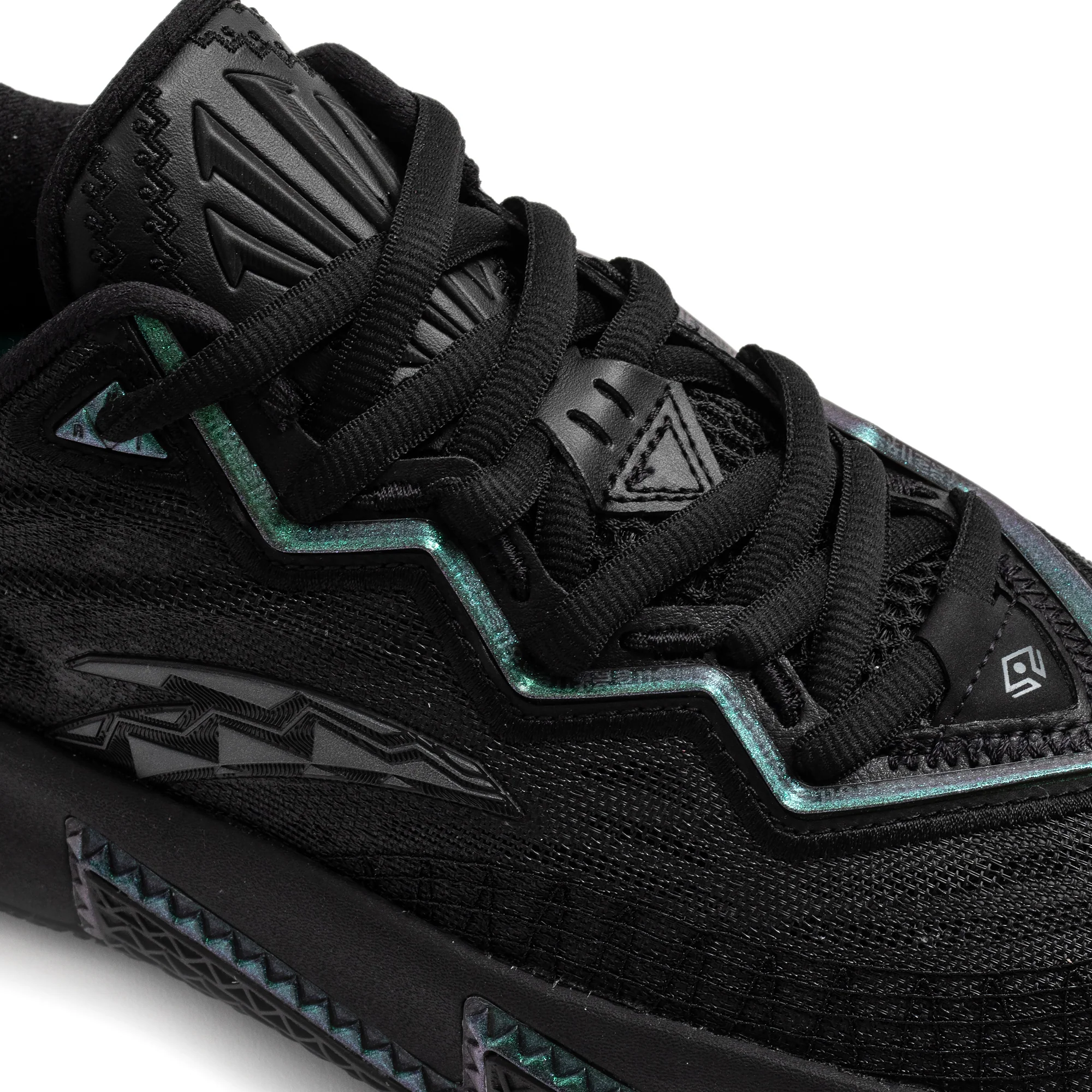 Anta Mens Kai 2 Triple Black Shoes - Image 4
