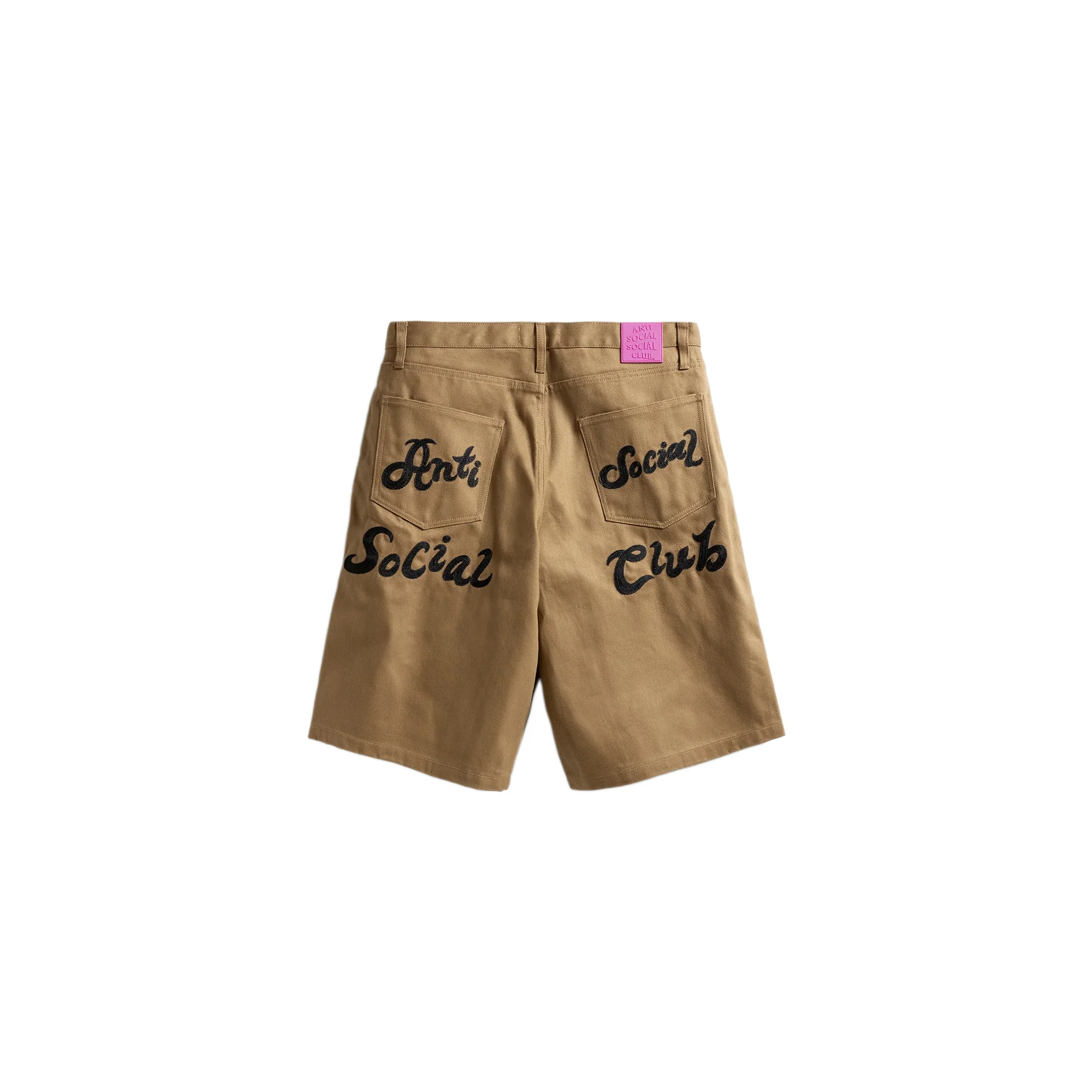 Anti Social Social Club Mens Chainstick Carpenter Shorts - Image 2
