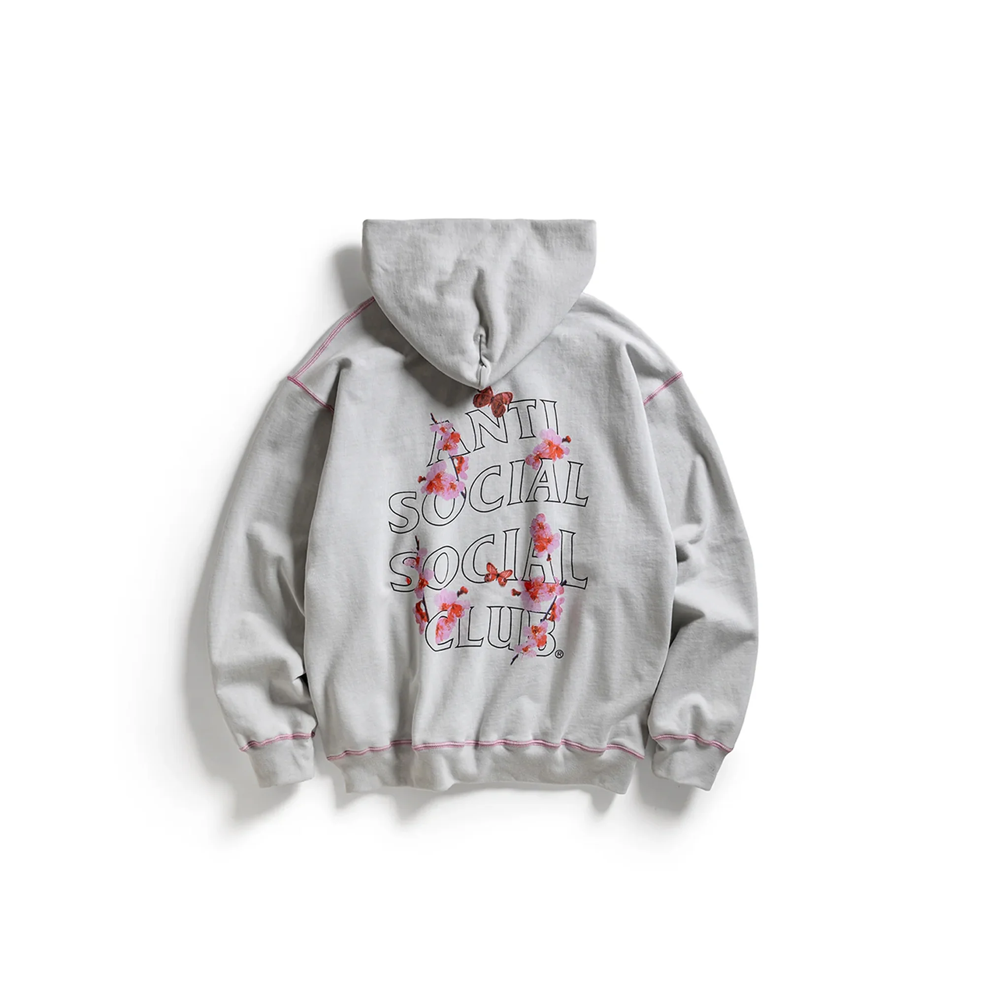 Anti Social Social Club Mens Contrast Stitch Hoodie - Image 2