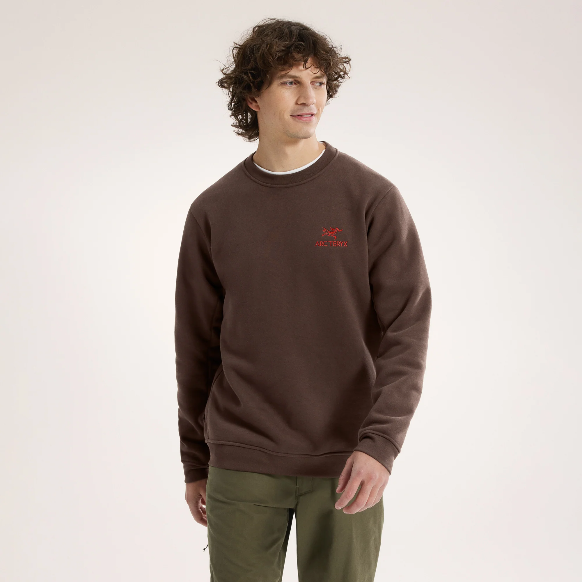 Arc'teryx Mens Emblem Fleece Crewneck - Image 2
