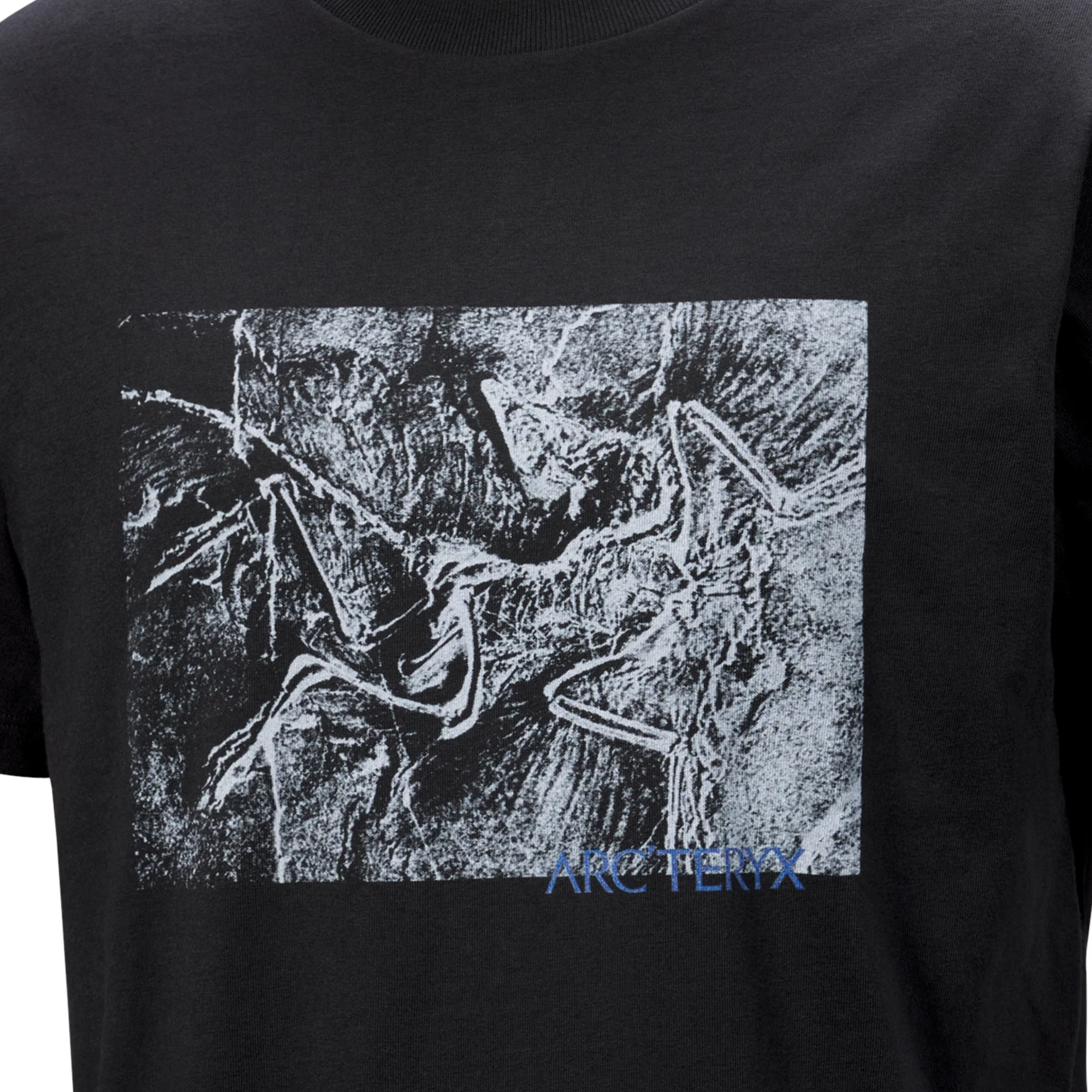 Arc'teryx Mens Kragg Cotton Lithographica Tee - Image 2