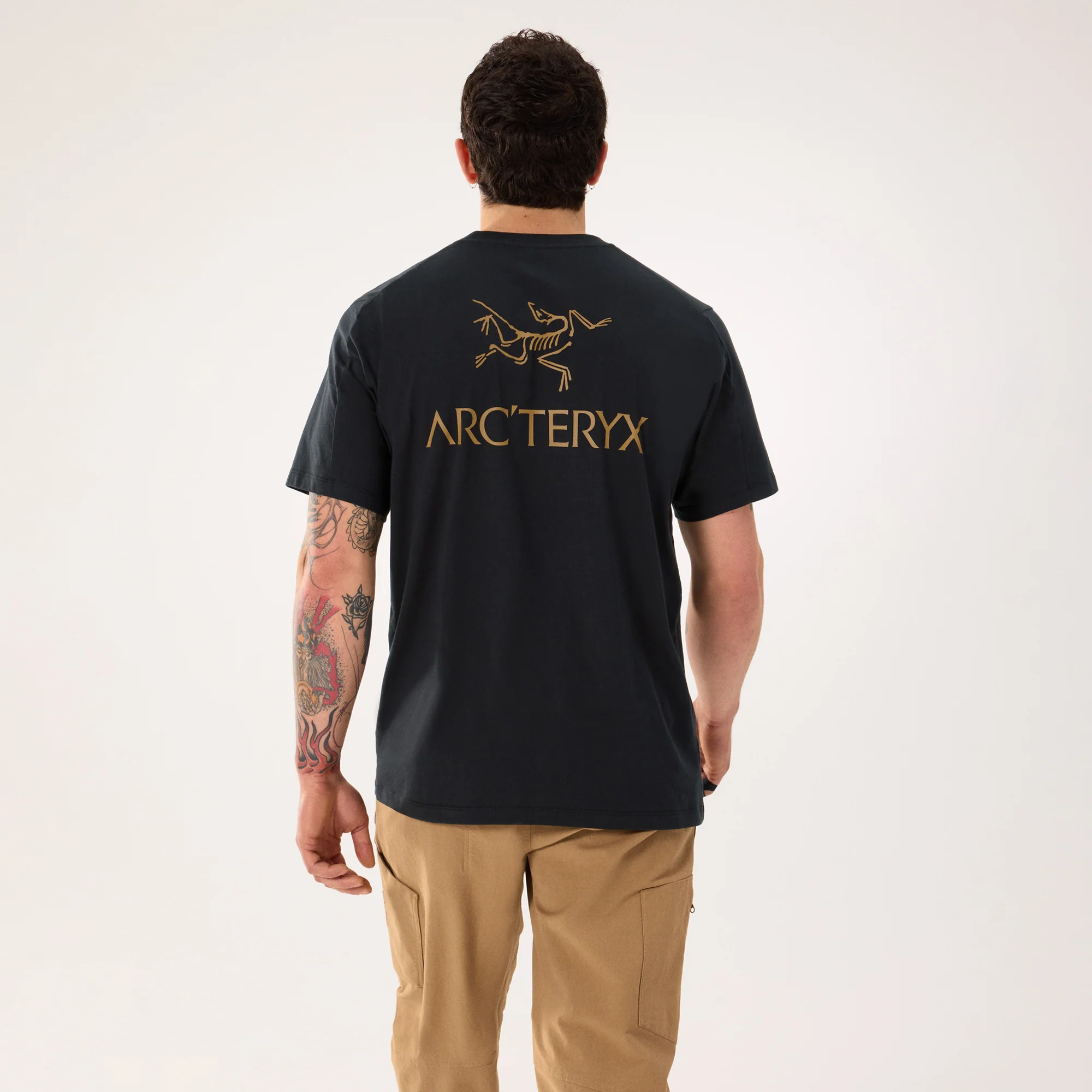 Arc'teryx Mens Kragg SL Cotton Bird Word Tee - Image 3