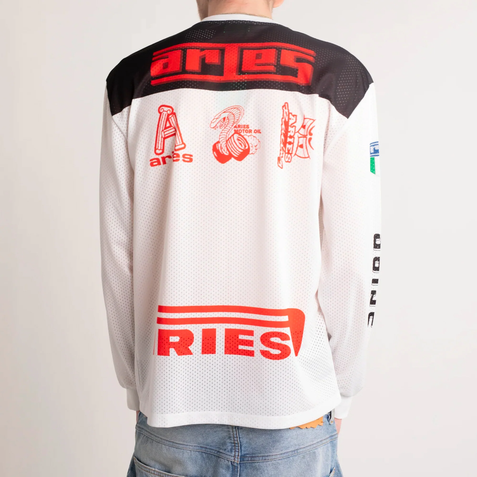 Aries Mens Airtex Moto Multi Graphic LS Tee - Image 3