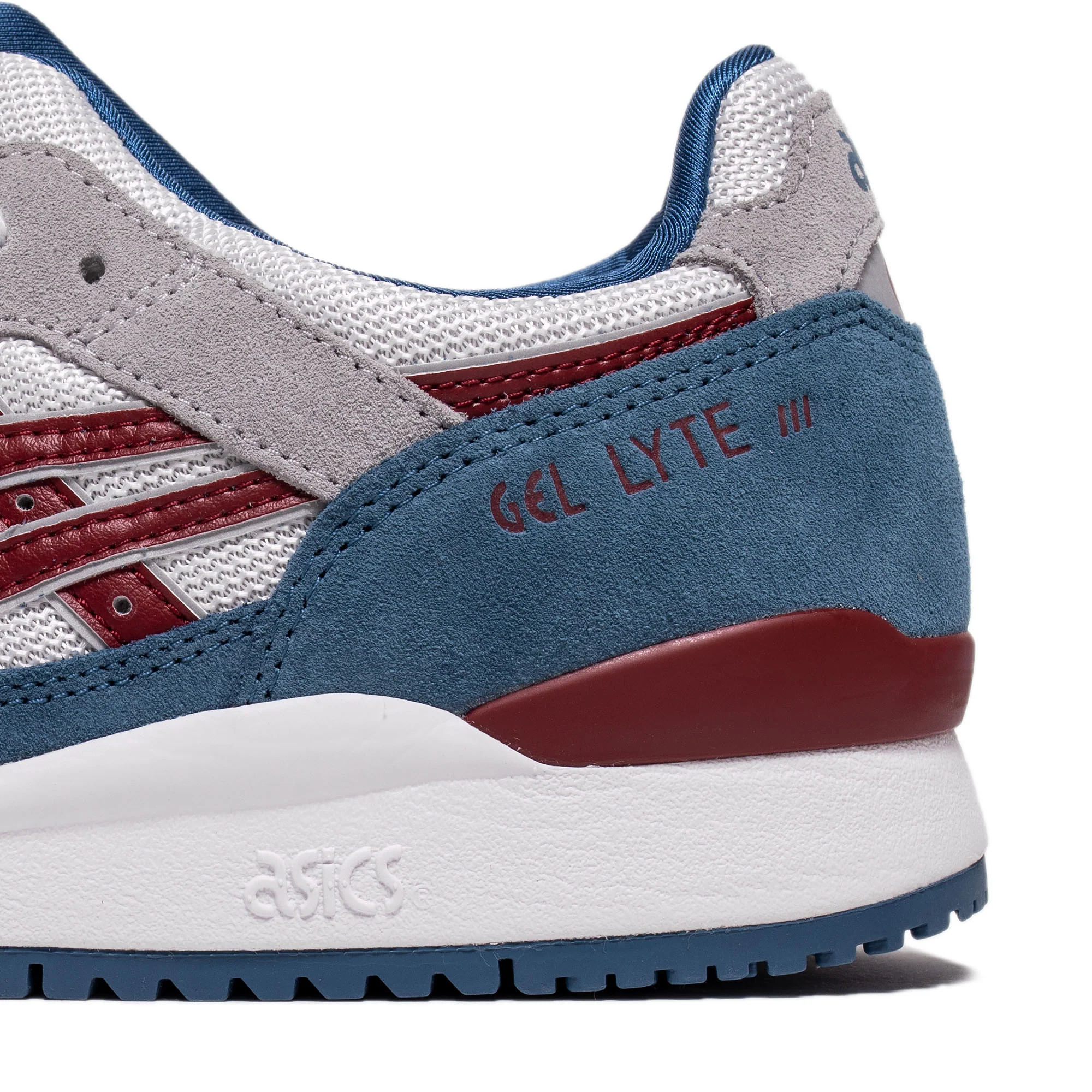 Asics Mens Gel-Lyte III OG Shoes 'Azure/Beet Juice' - Image 4