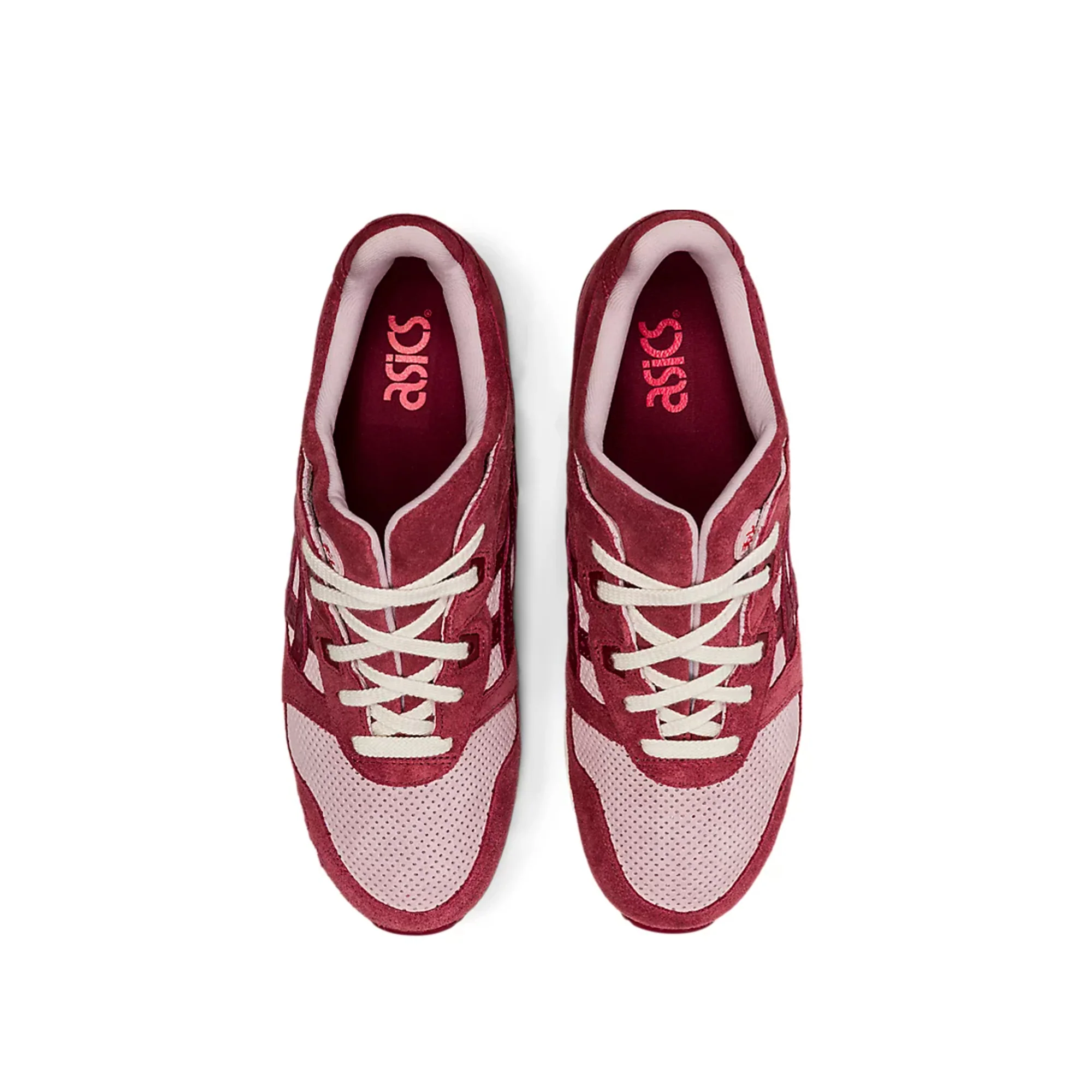 Asics Mens Gel-Lyte III OG Shoes 'Watershed Rose/Beet Red' - Image 4