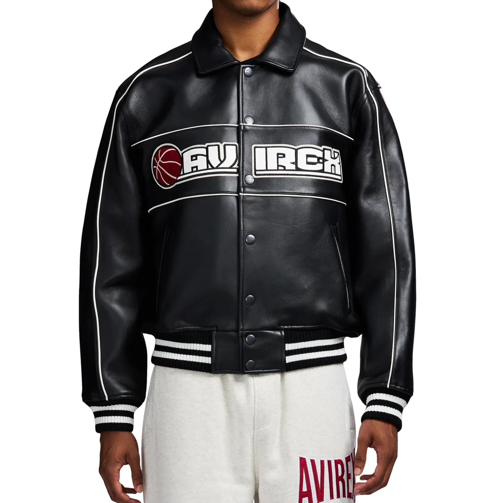Avirex Mens Basketball Jacket - Image 2