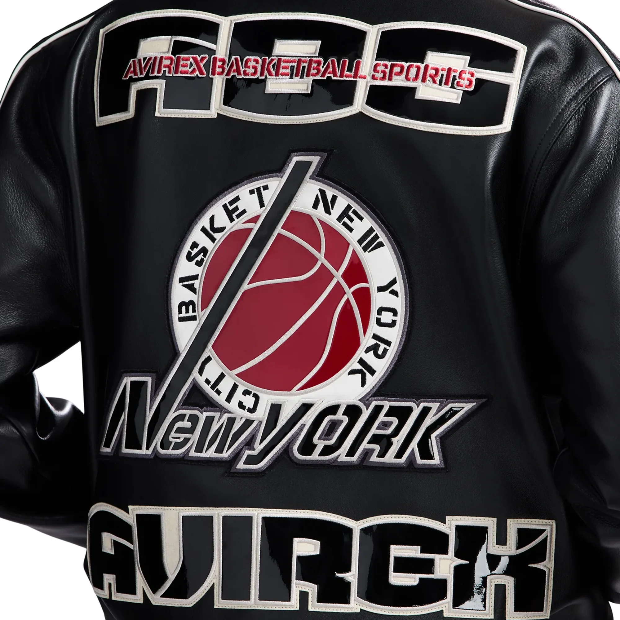 Avirex Mens Basketball Jacket - Image 4